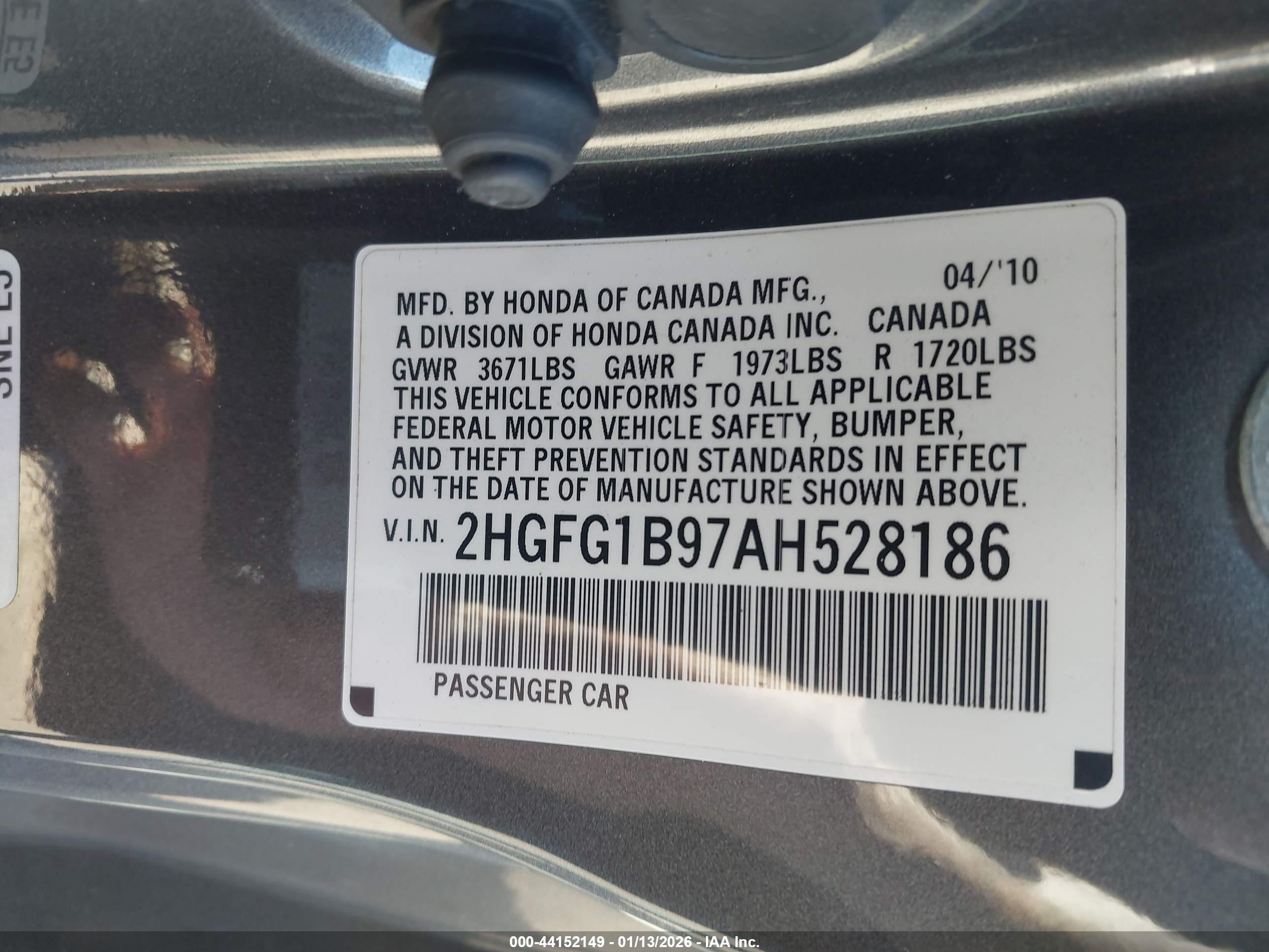 HONDA CIVIC image 9