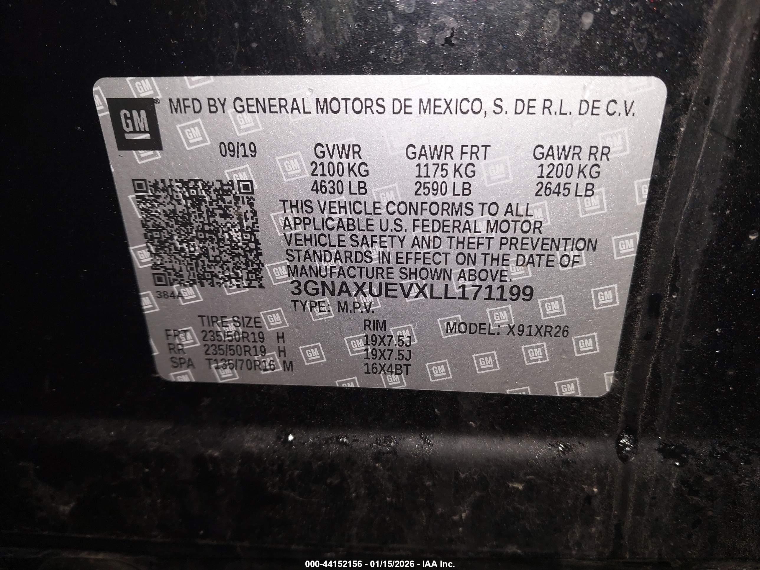 CHEVROLET EQUINOX image 9