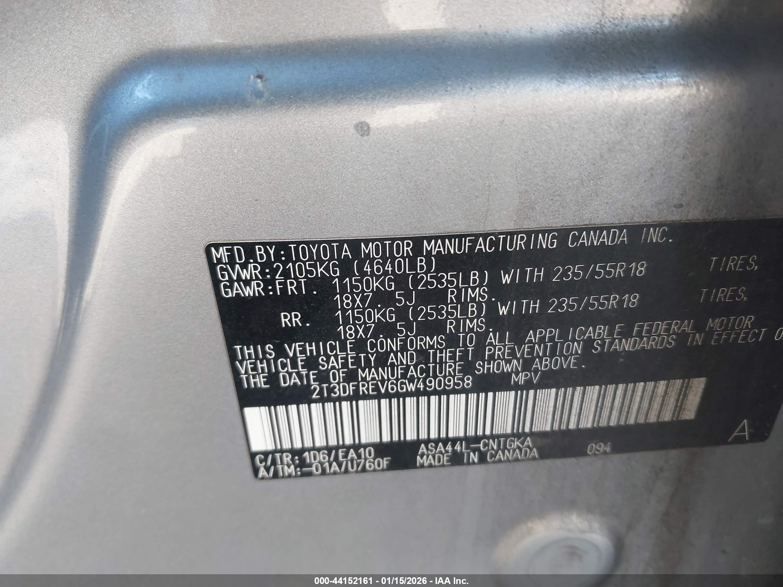 TOYOTA RAV4 image 9