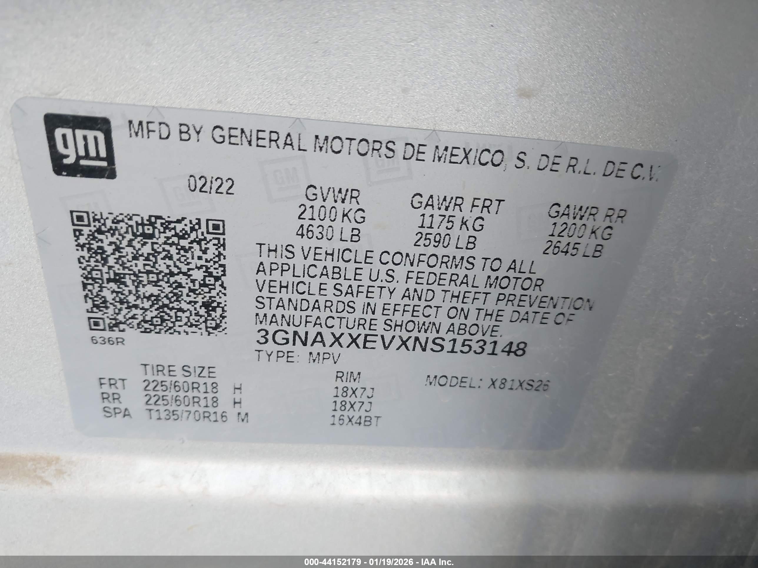 CHEVROLET EQUINOX image 9