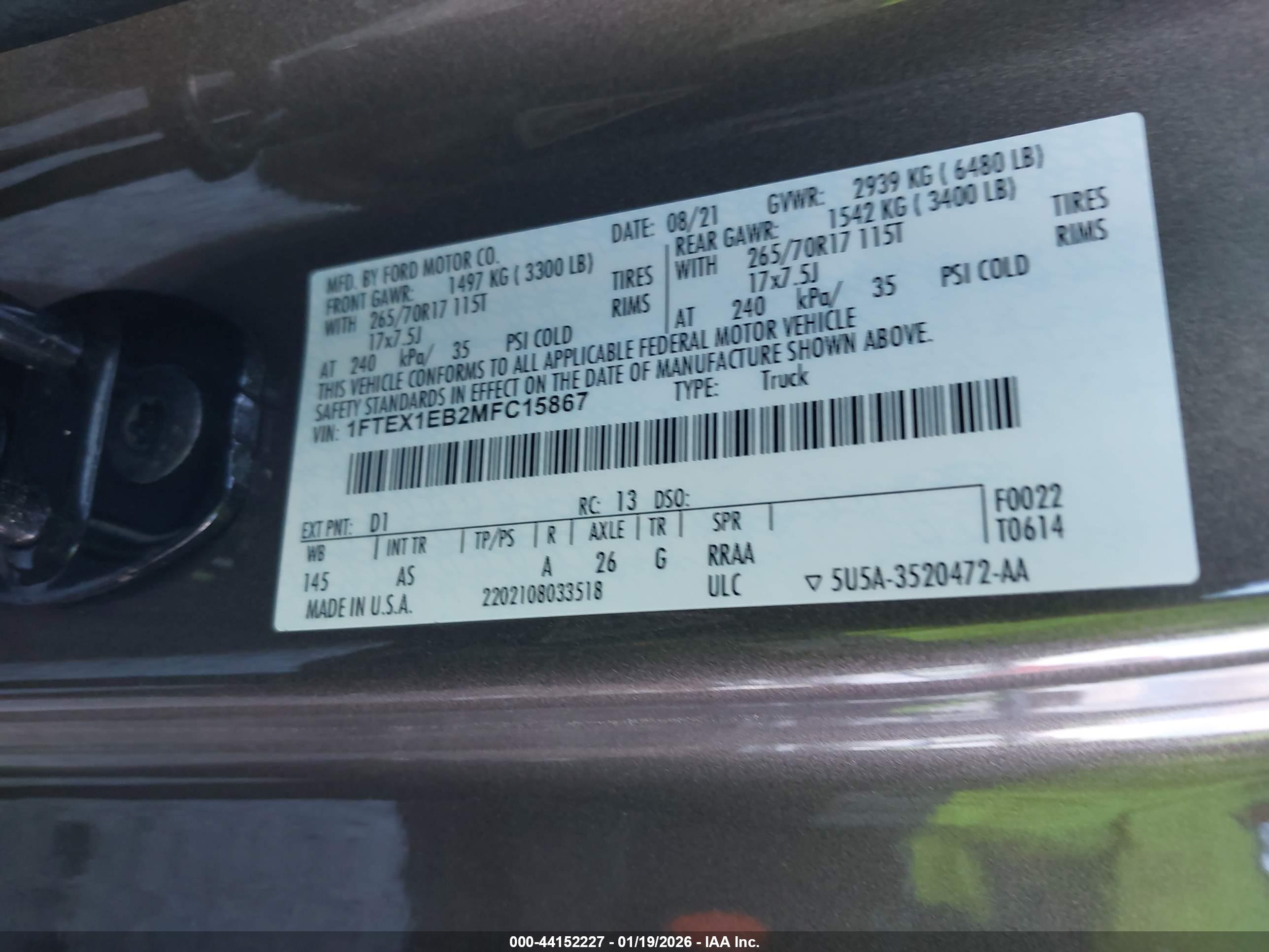 FORD F-150 image 9