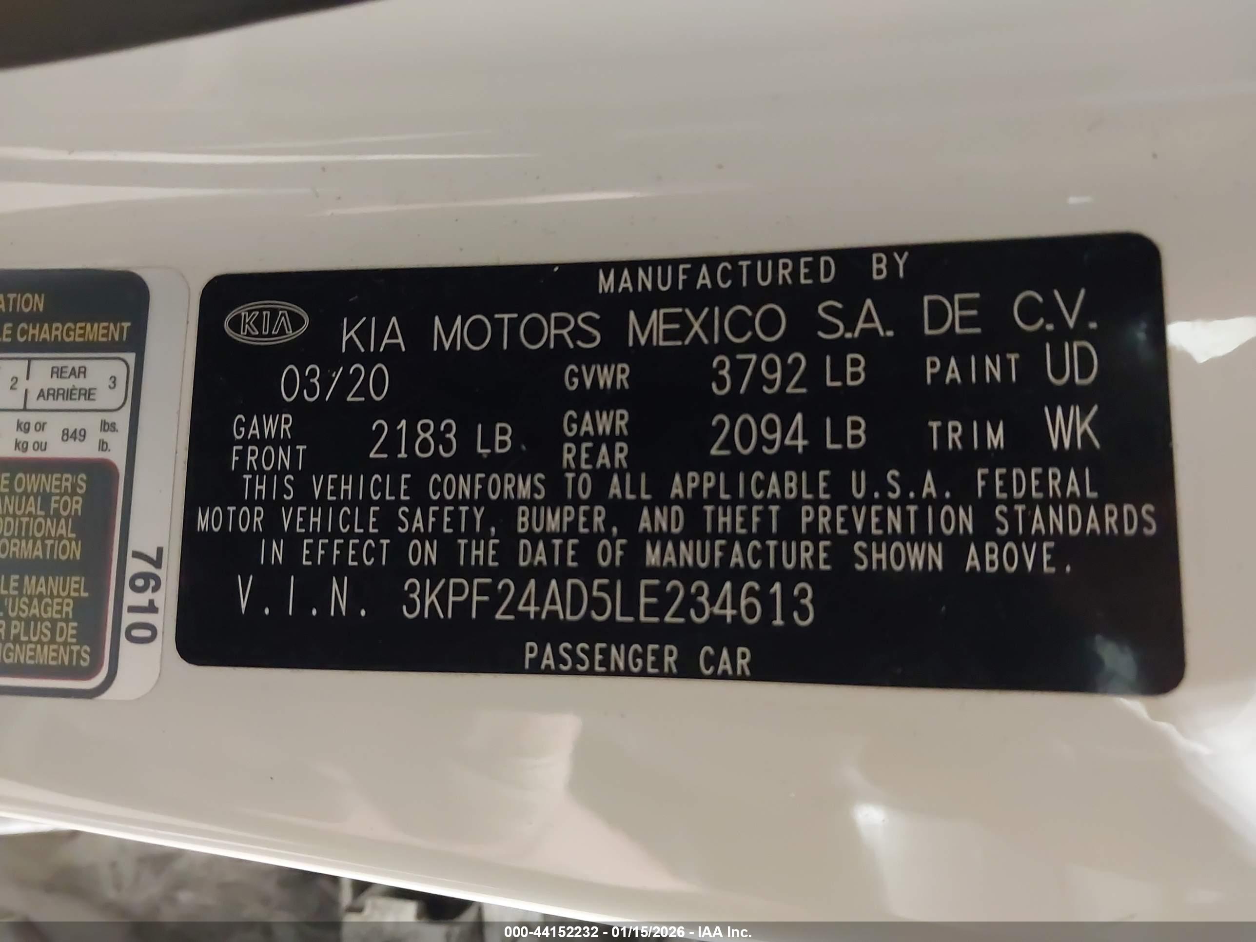 KIA FORTE image 9