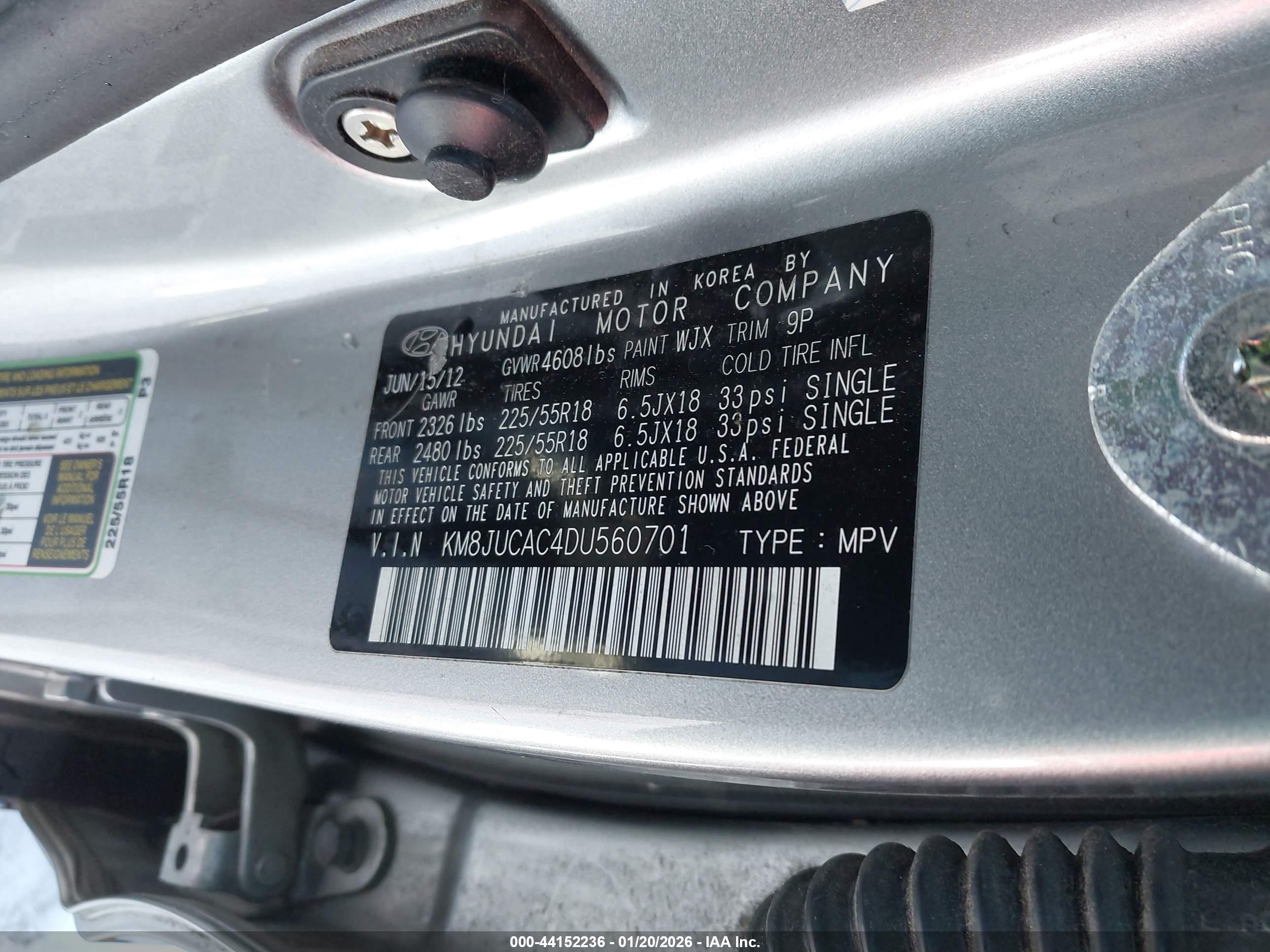 HYUNDAI TUCSON image 9