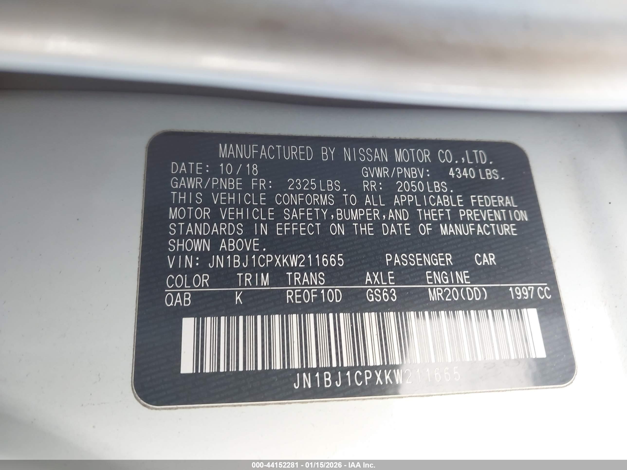 NISSAN ROGUE image 9