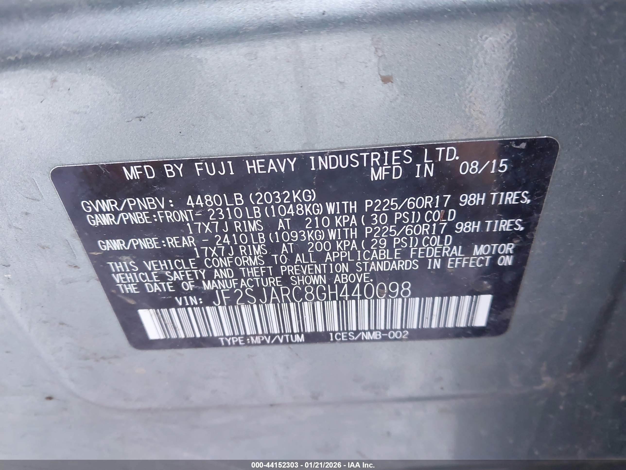 SUBARU FORESTER image 9