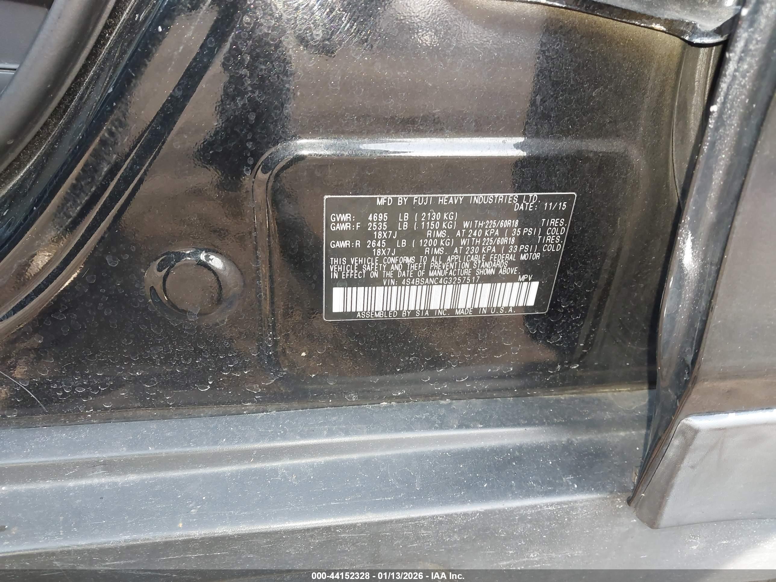 SUBARU OUTBACK image 9