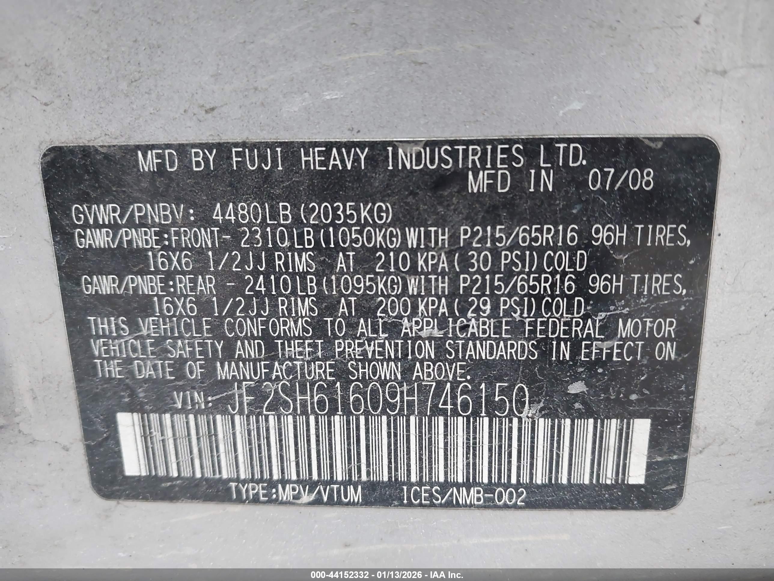 SUBARU FORESTER image 9
