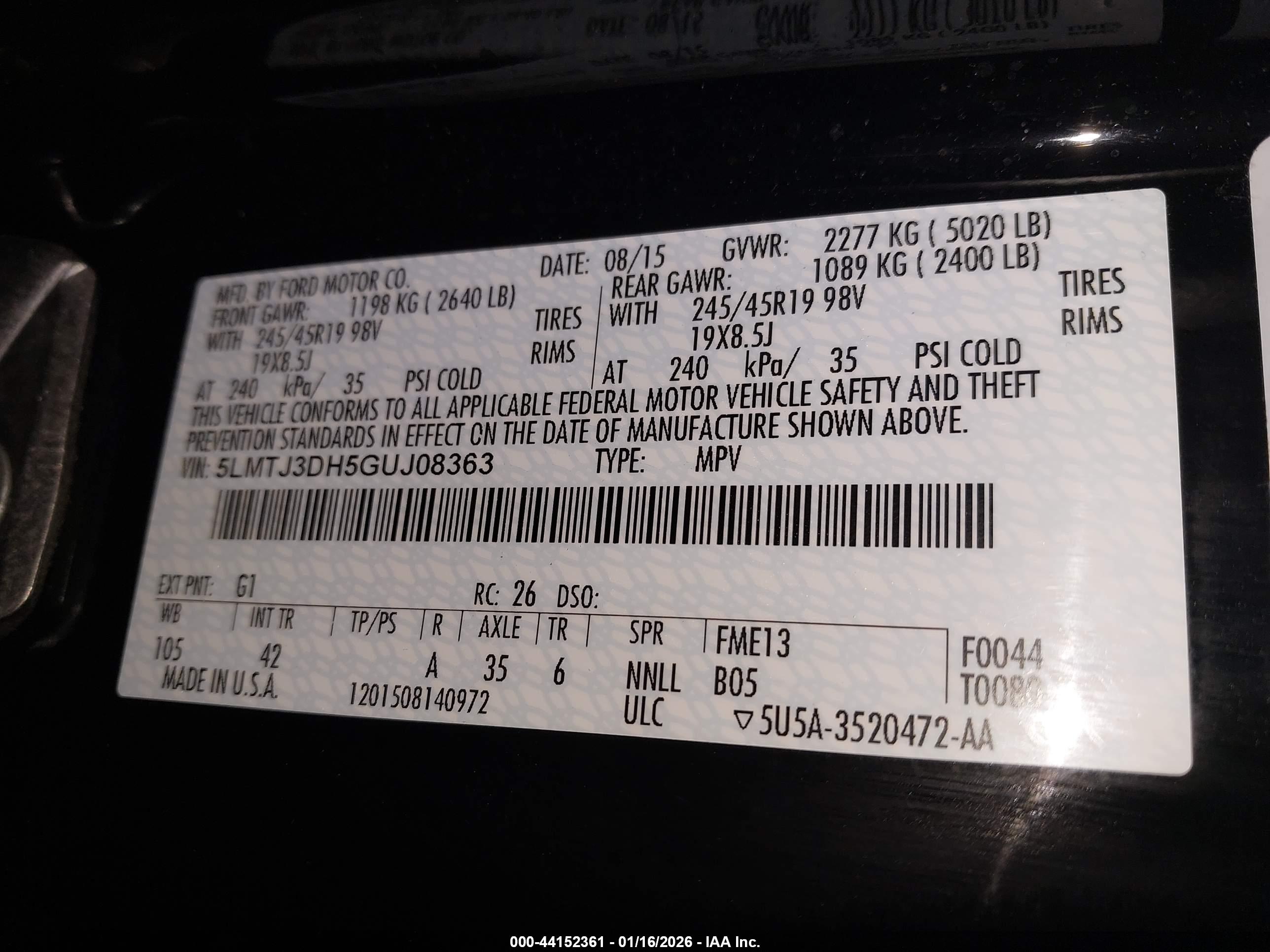 LINCOLN MKC image 9