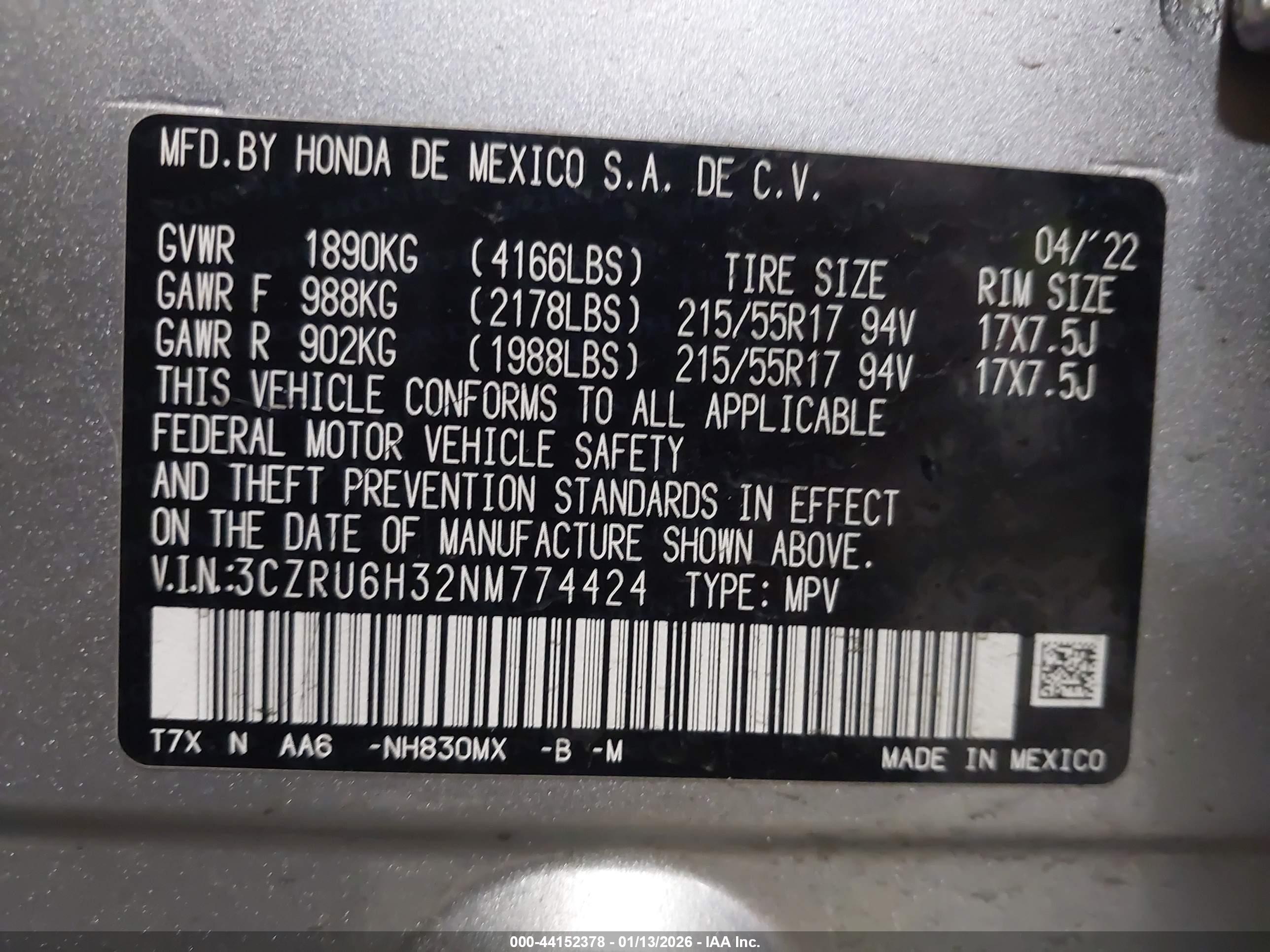HONDA HR-V image 9