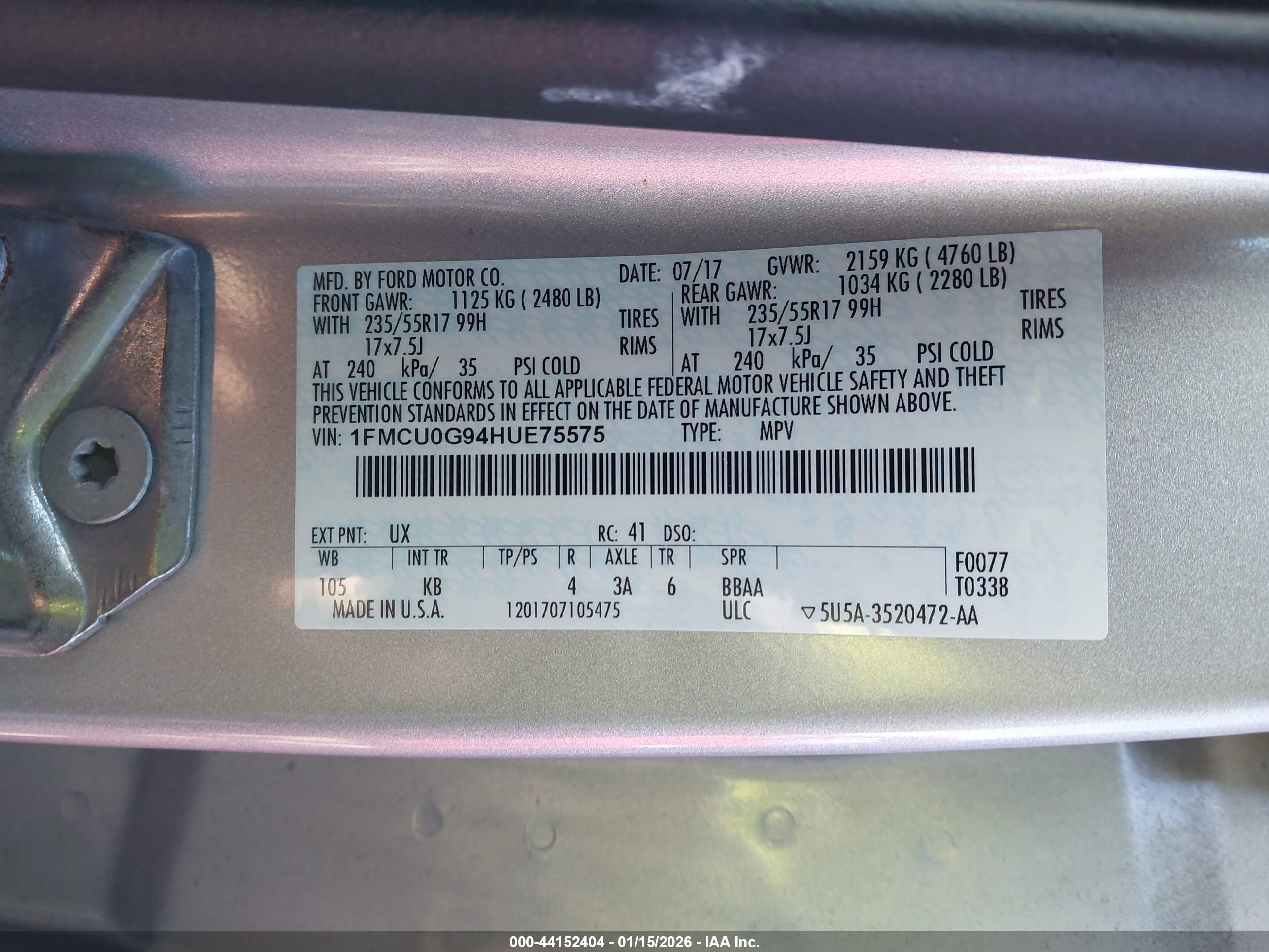 FORD ESCAPE image 9