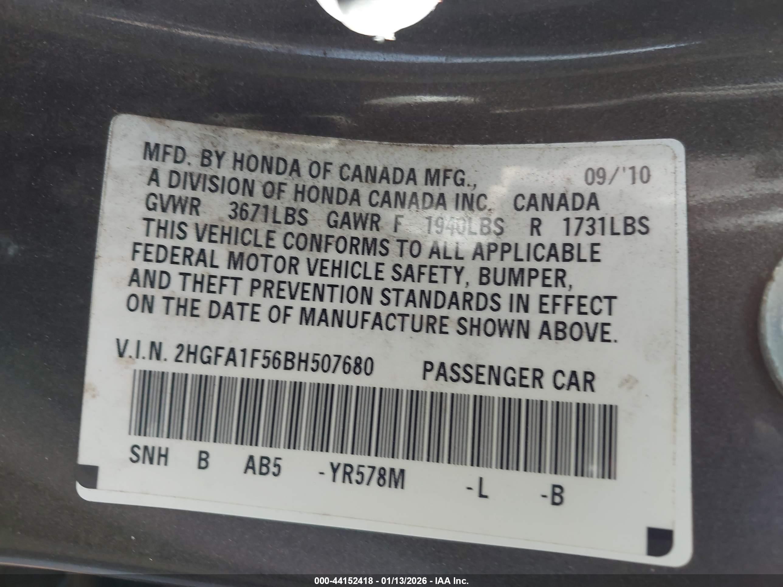 HONDA CIVIC image 9