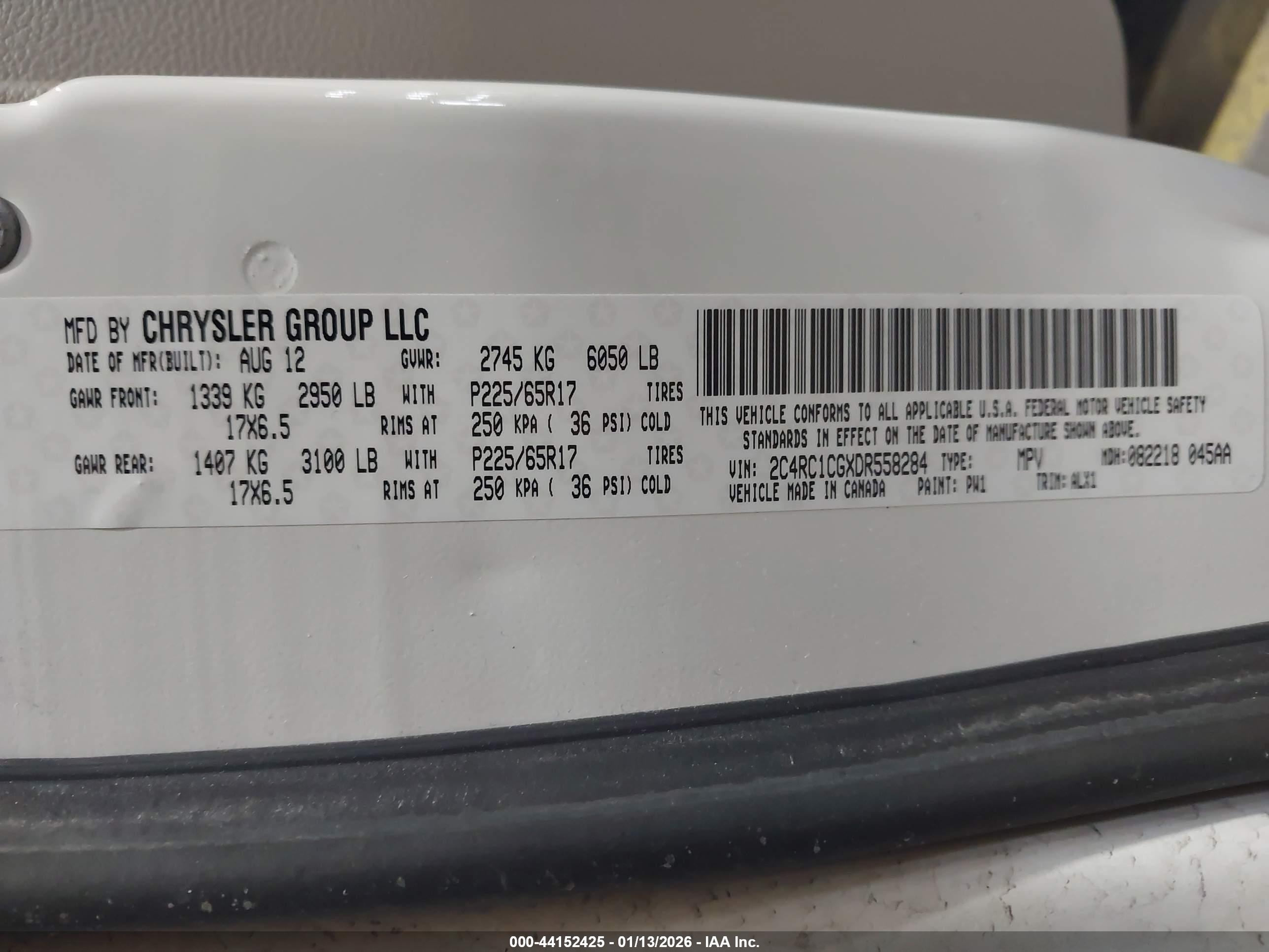 CHRYSLER TOWN image 9