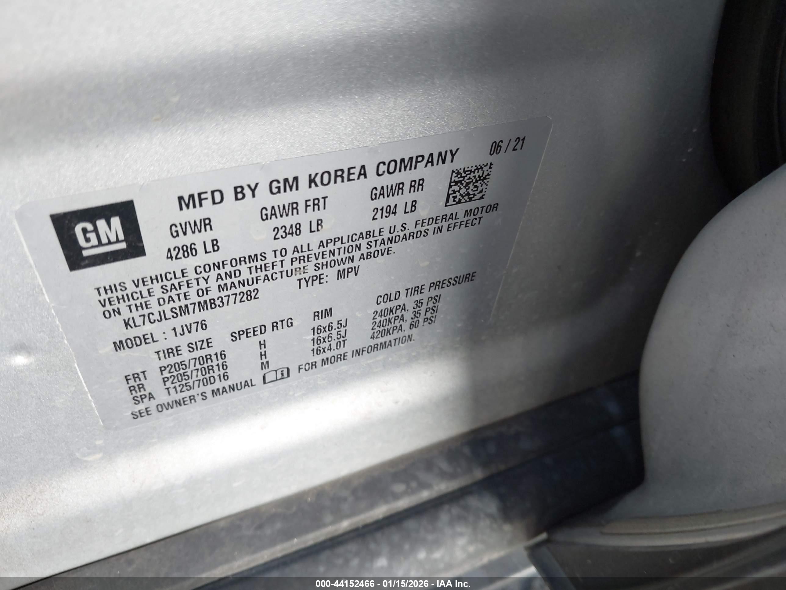 CHEVROLET TRAX image 9