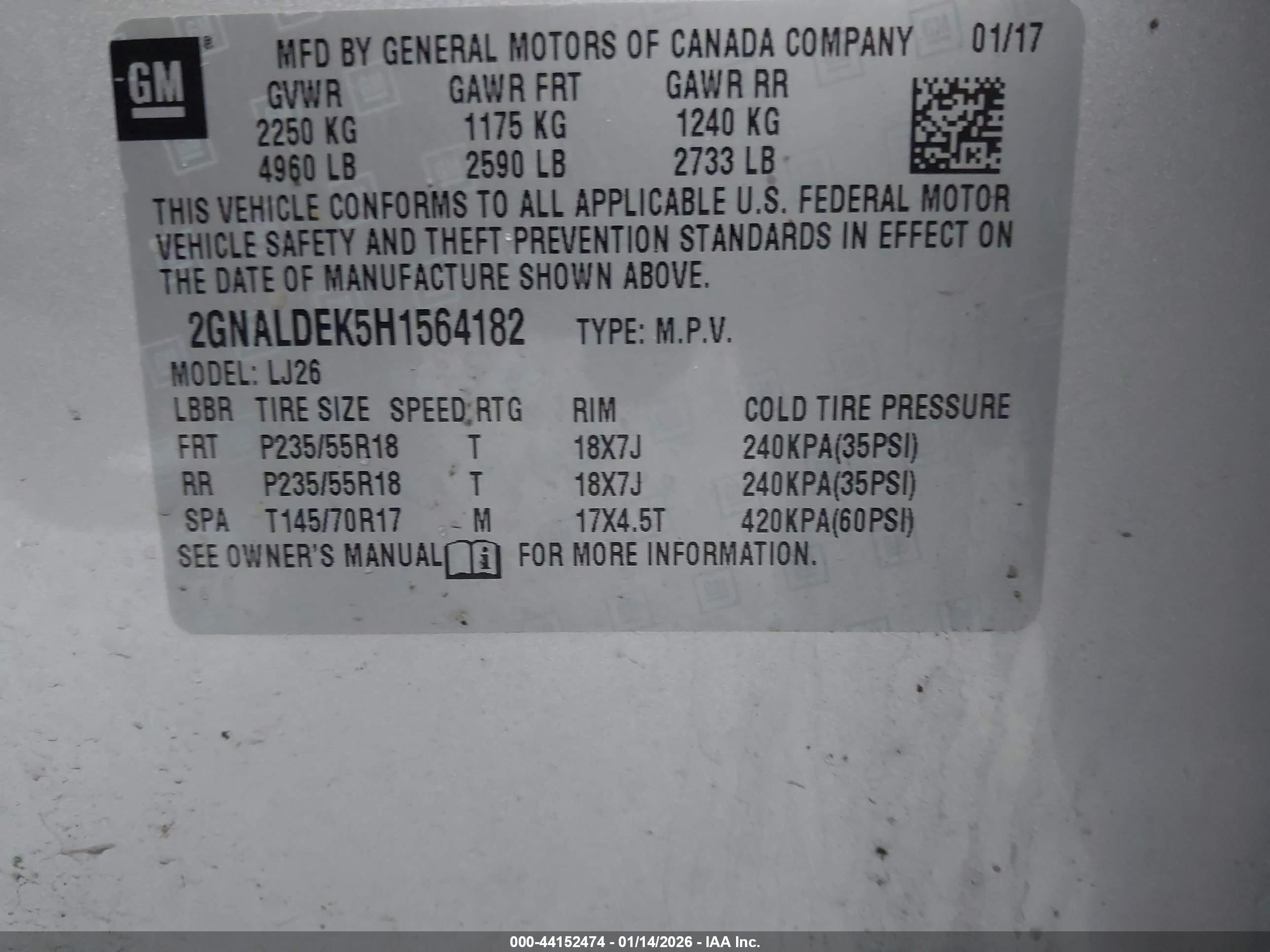 CHEVROLET EQUINOX image 9