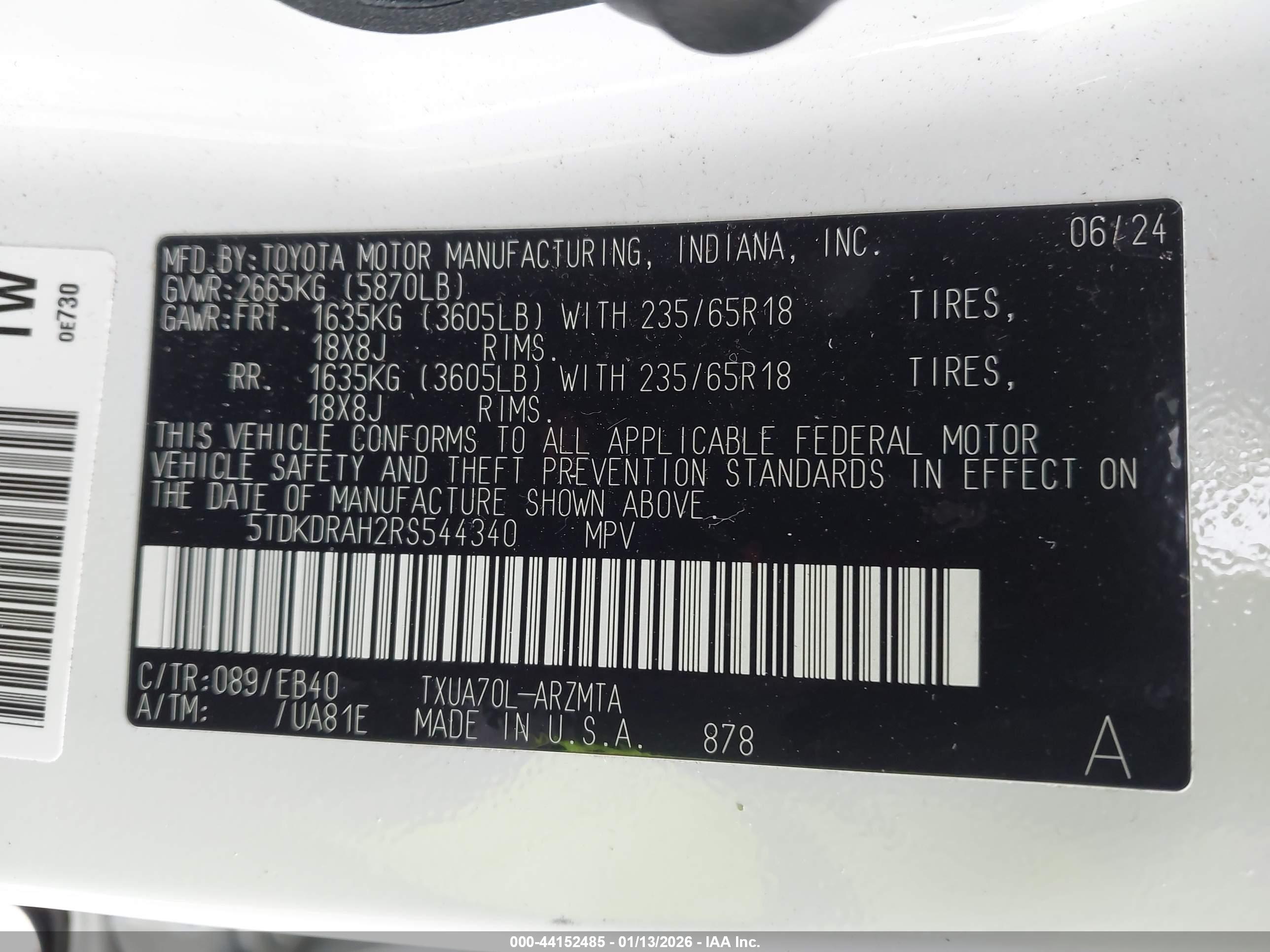 TOYOTA HIGHLANDER image 9