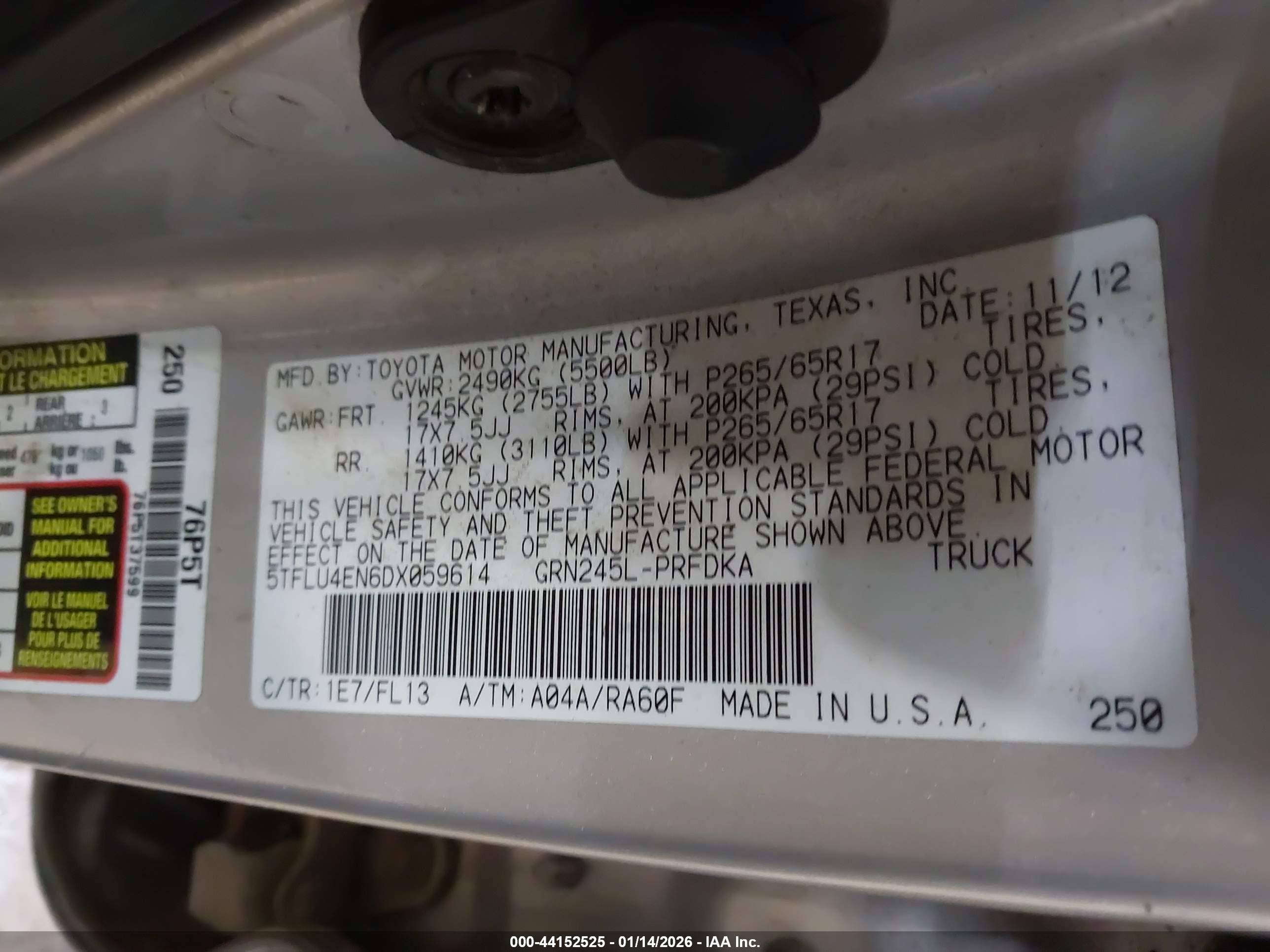 TOYOTA TACOMA image 9