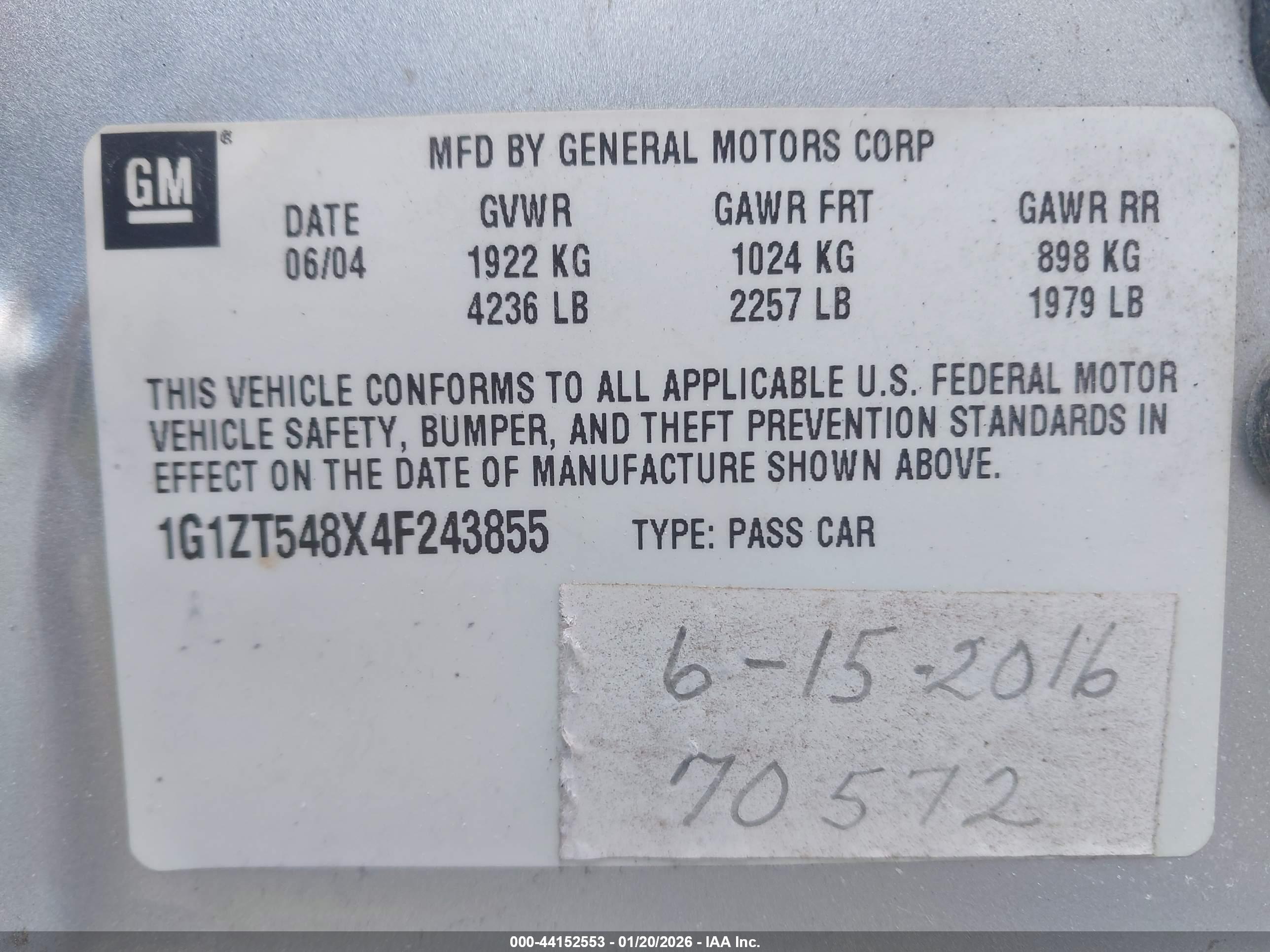 CHEVROLET MALIBU image 9