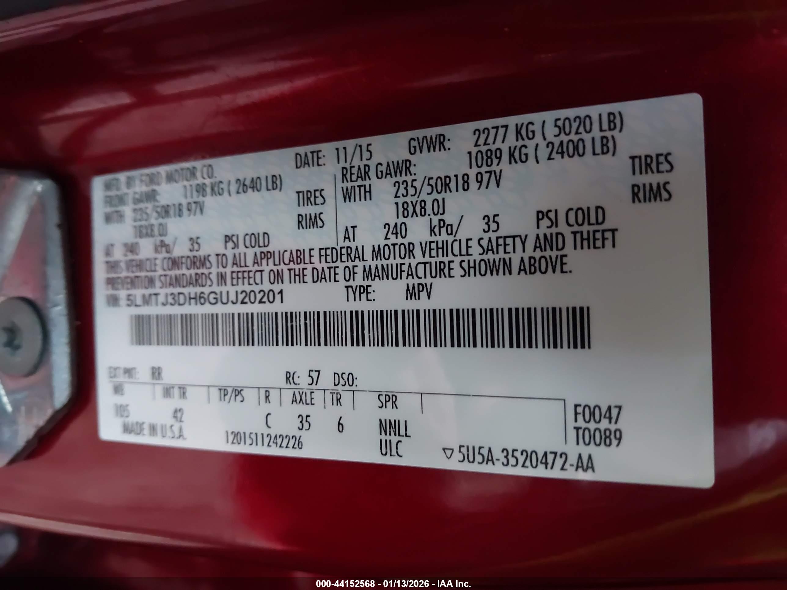 LINCOLN MKC image 9