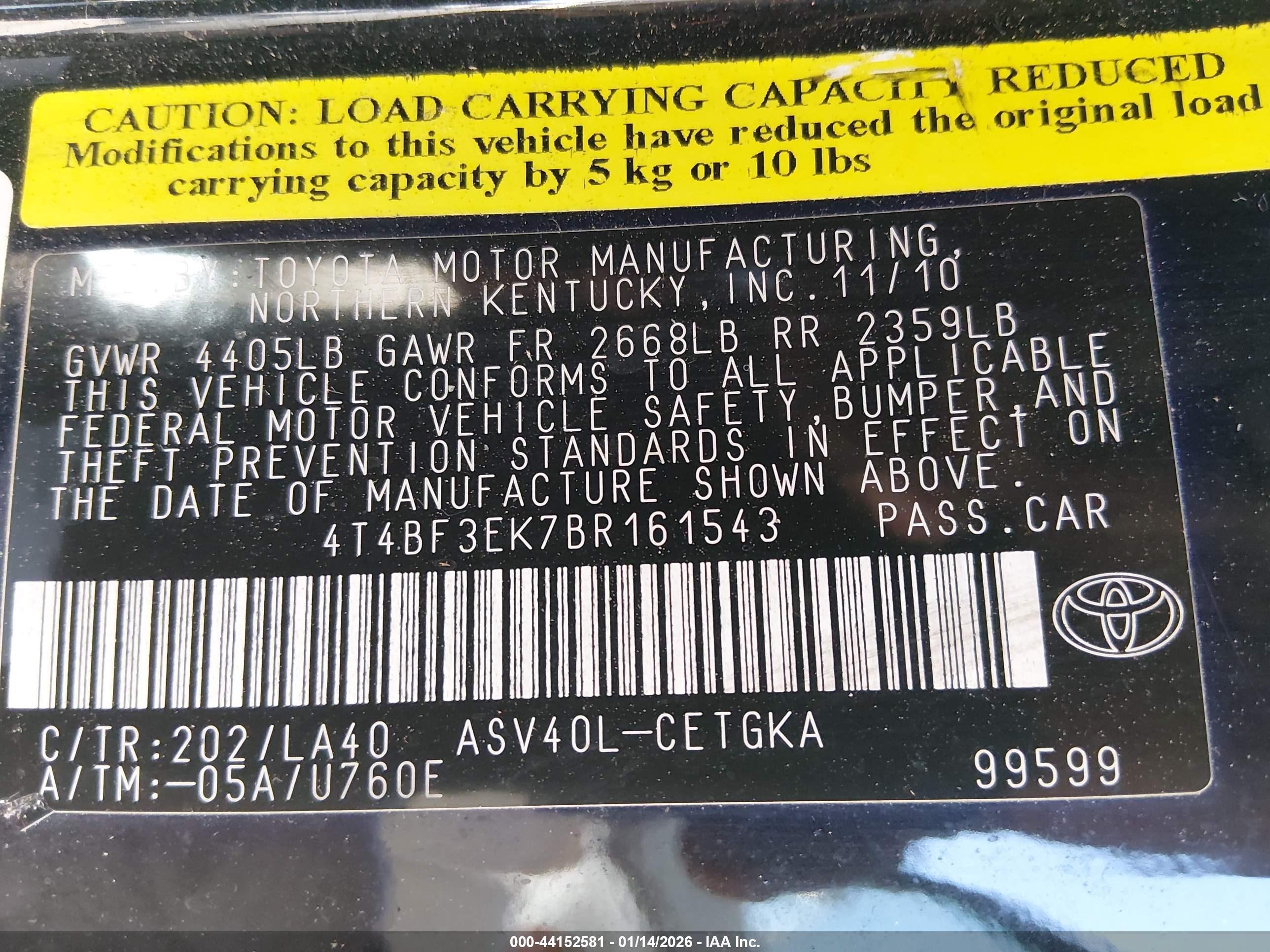 TOYOTA CAMRY image 9