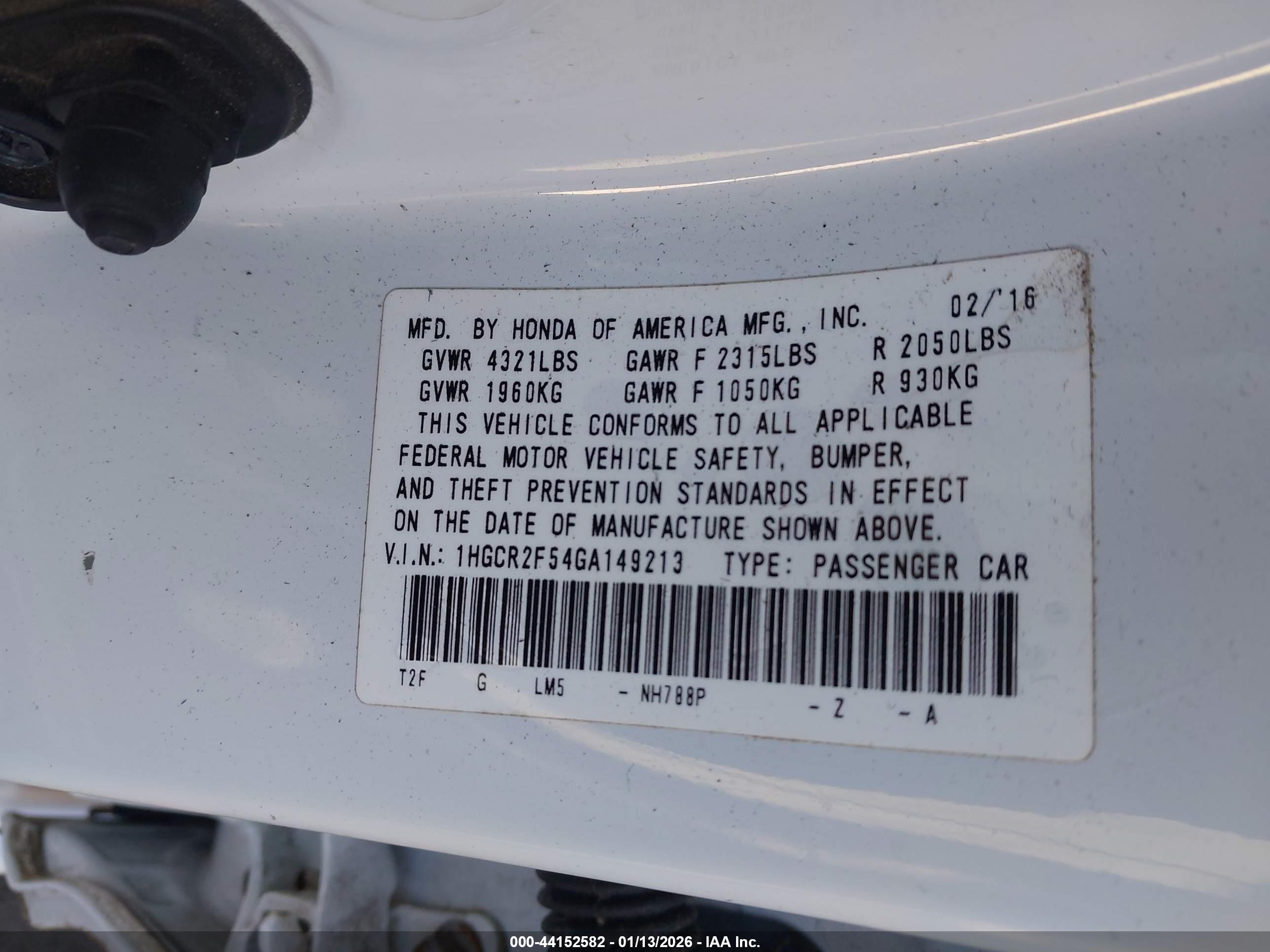 HONDA ACCORD image 9