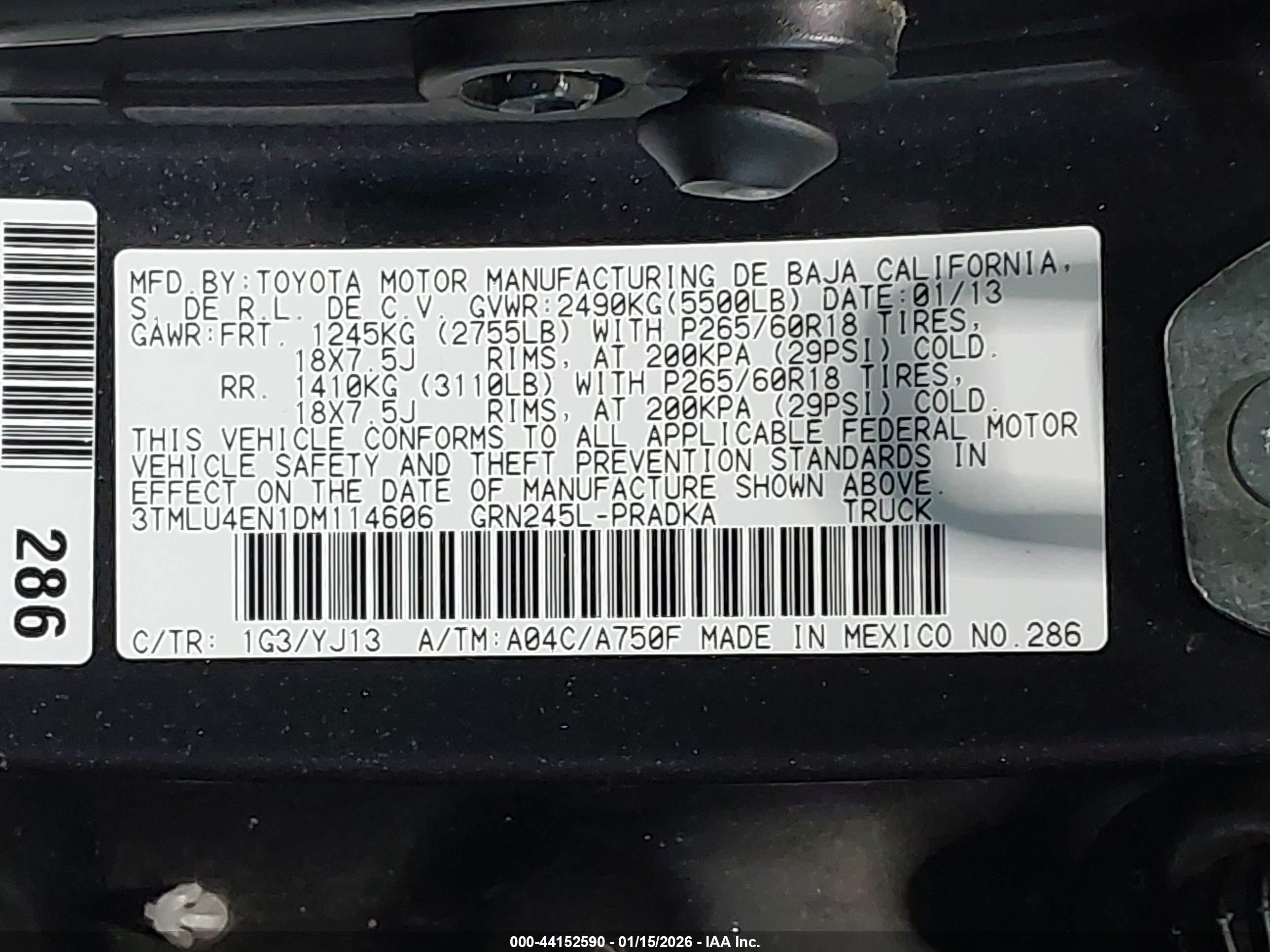 TOYOTA TACOMA image 9