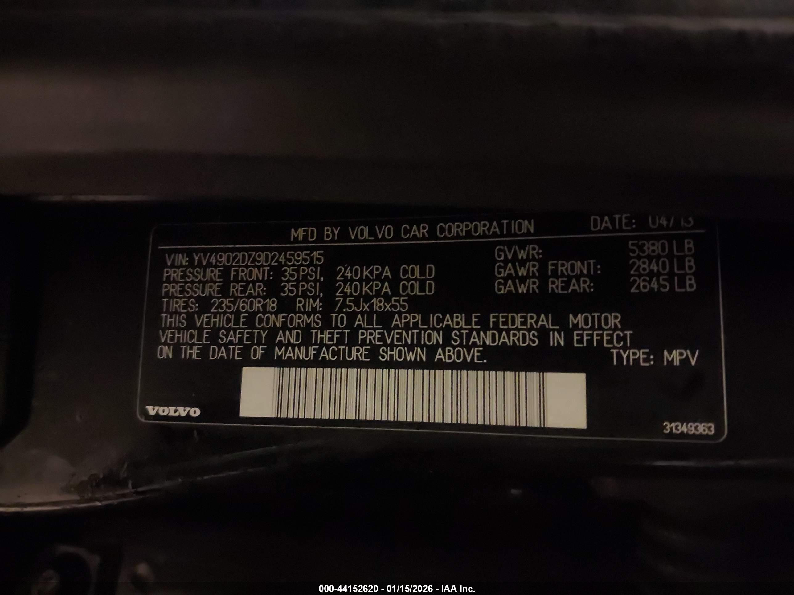 VOLVO XC60 image 9