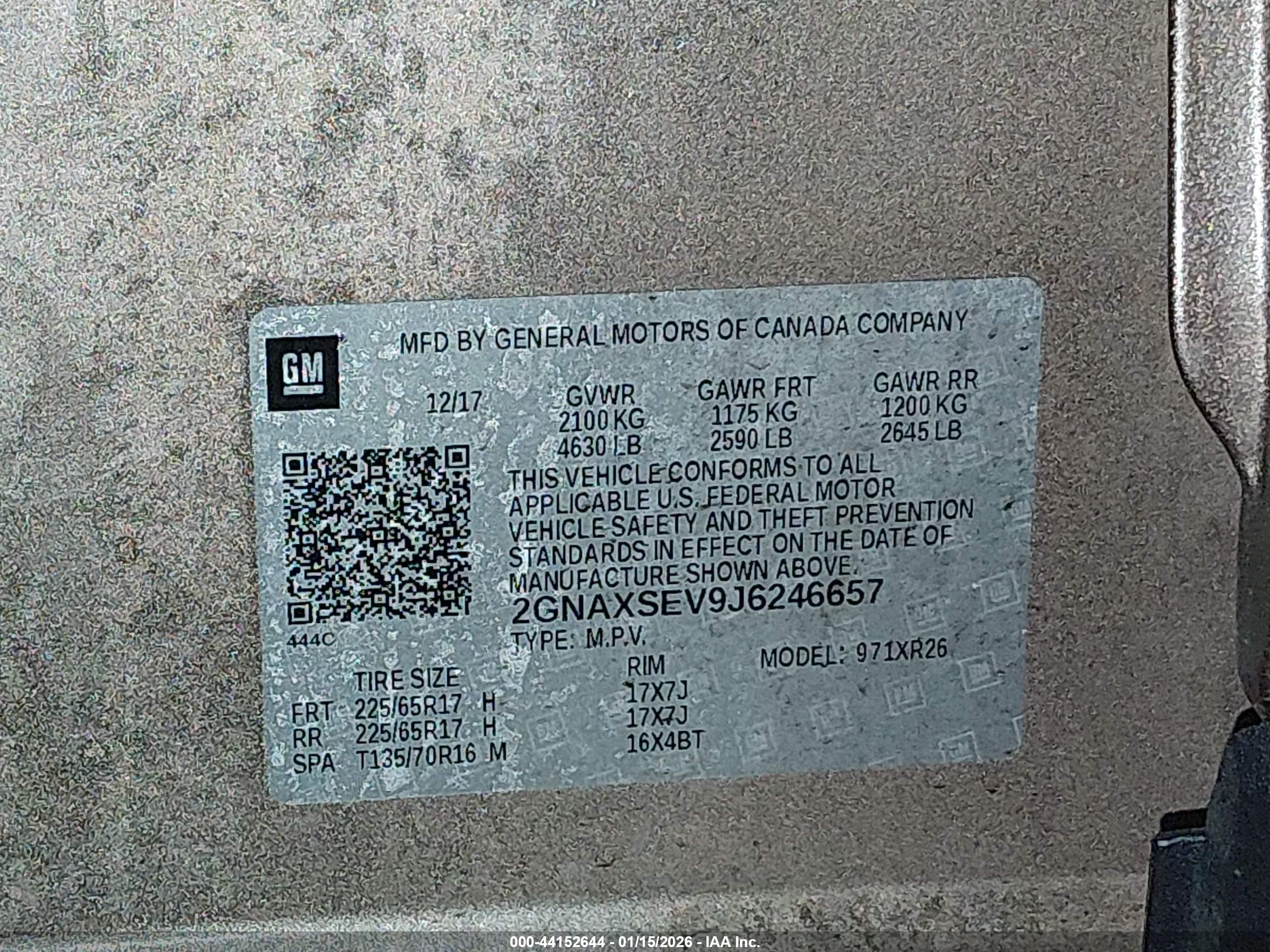 CHEVROLET EQUINOX image 9