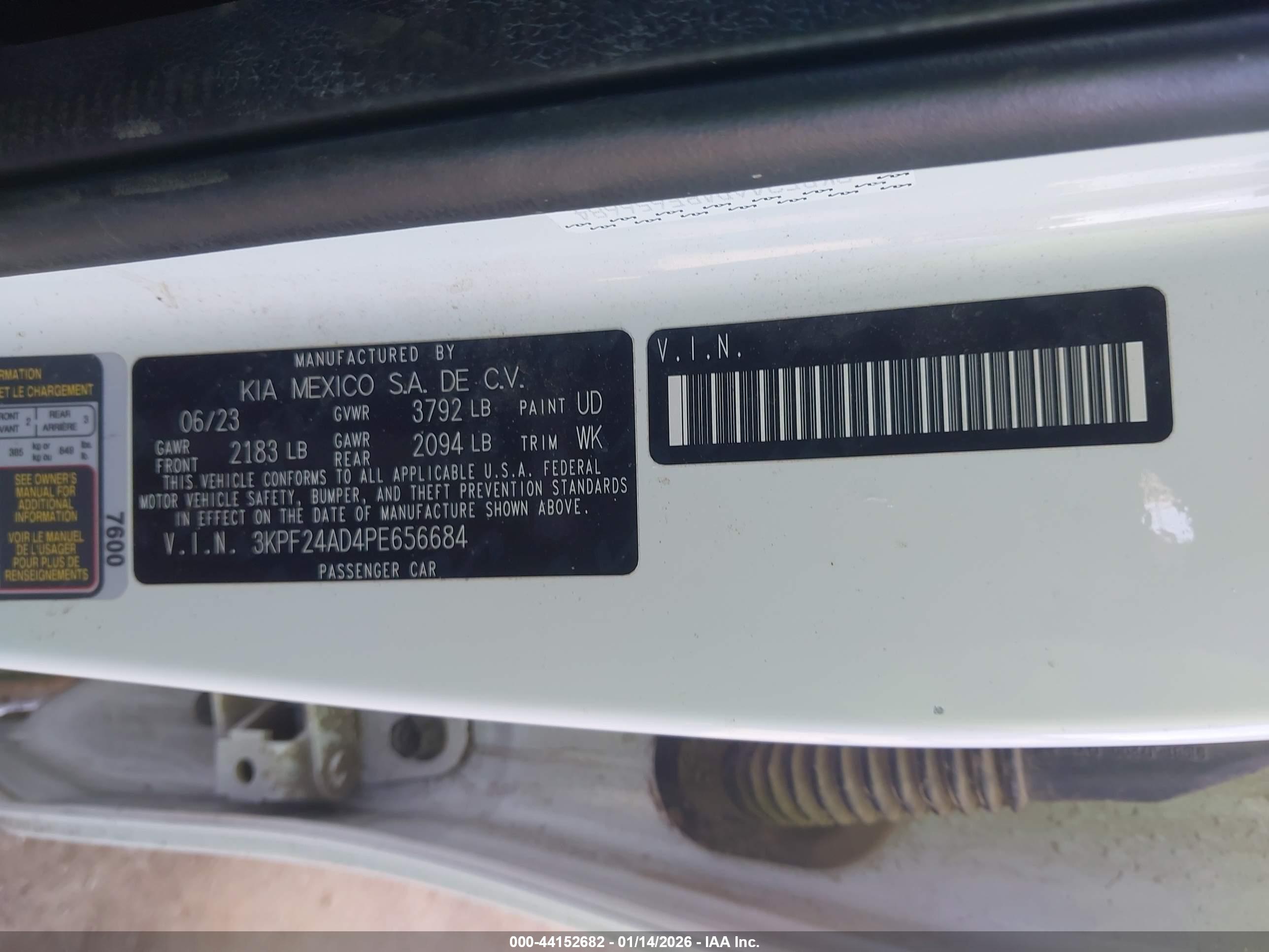 KIA FORTE image 9
