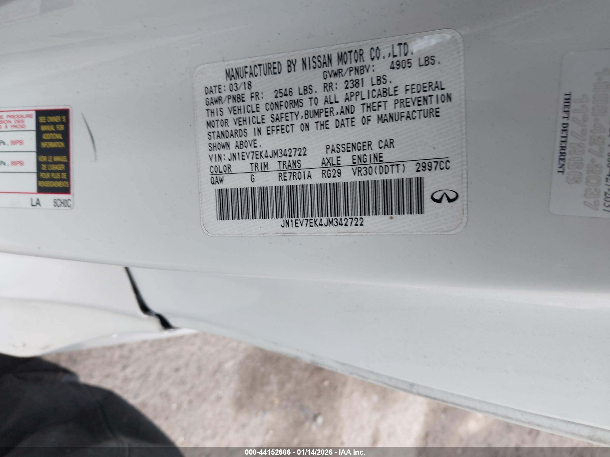 INFINITI Q60 image 9