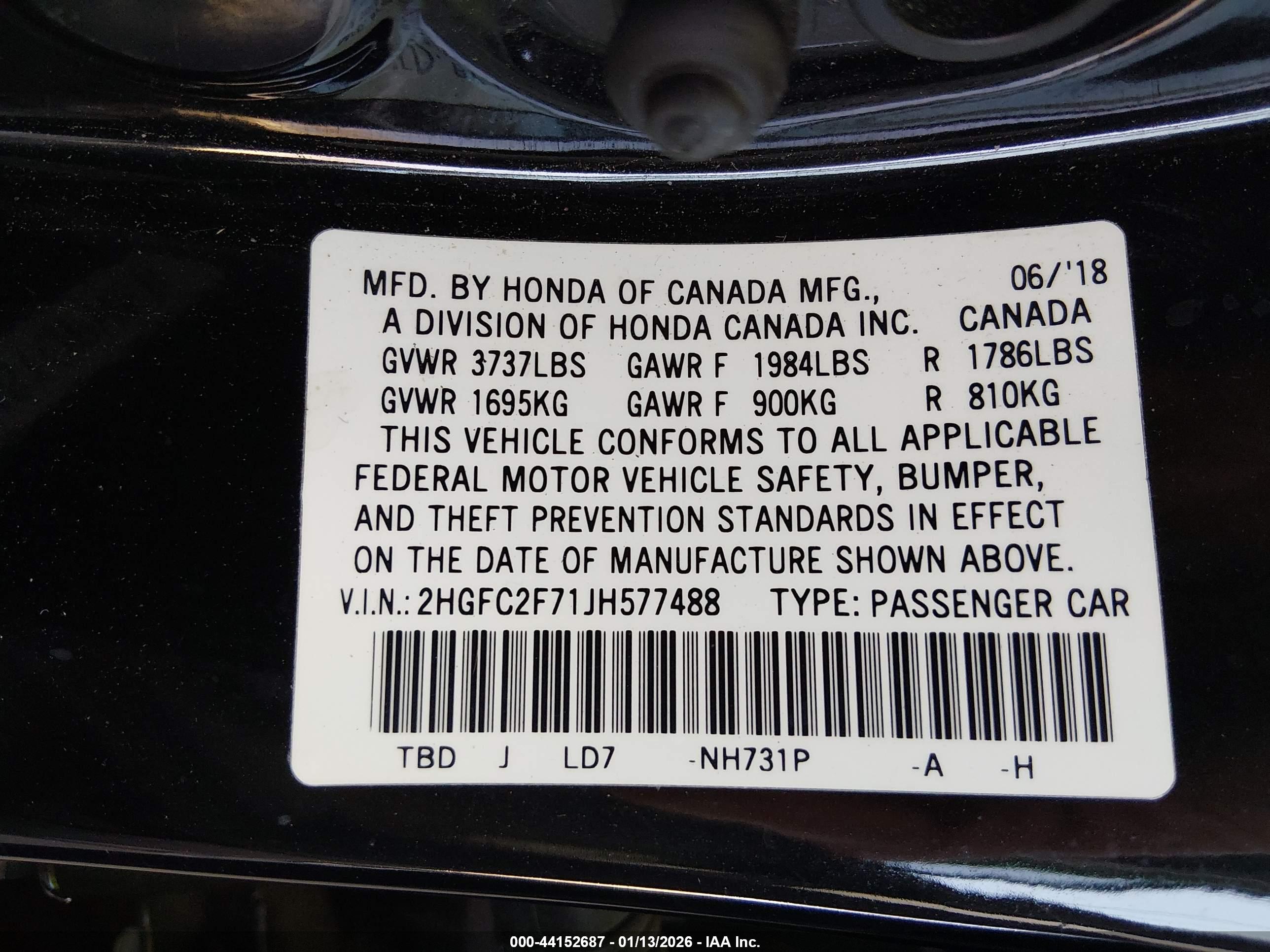 HONDA CIVIC image 9