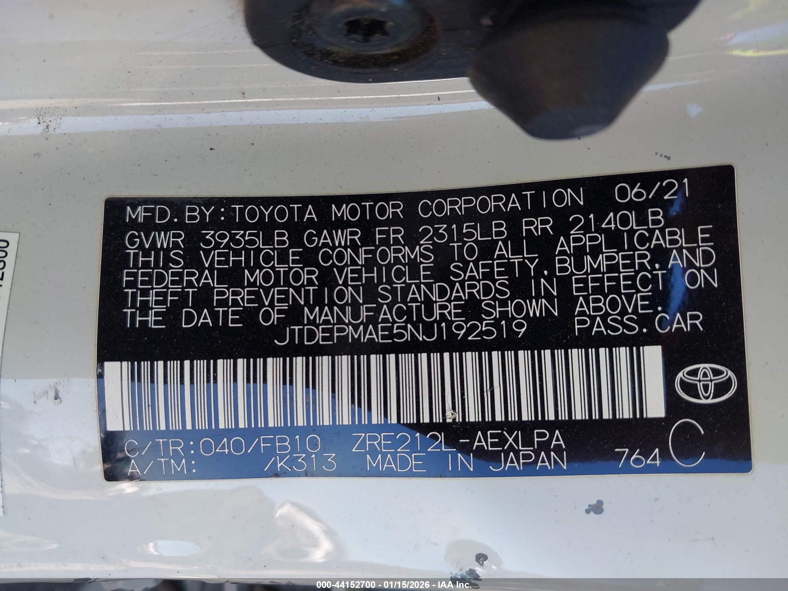 TOYOTA COROLLA image 9