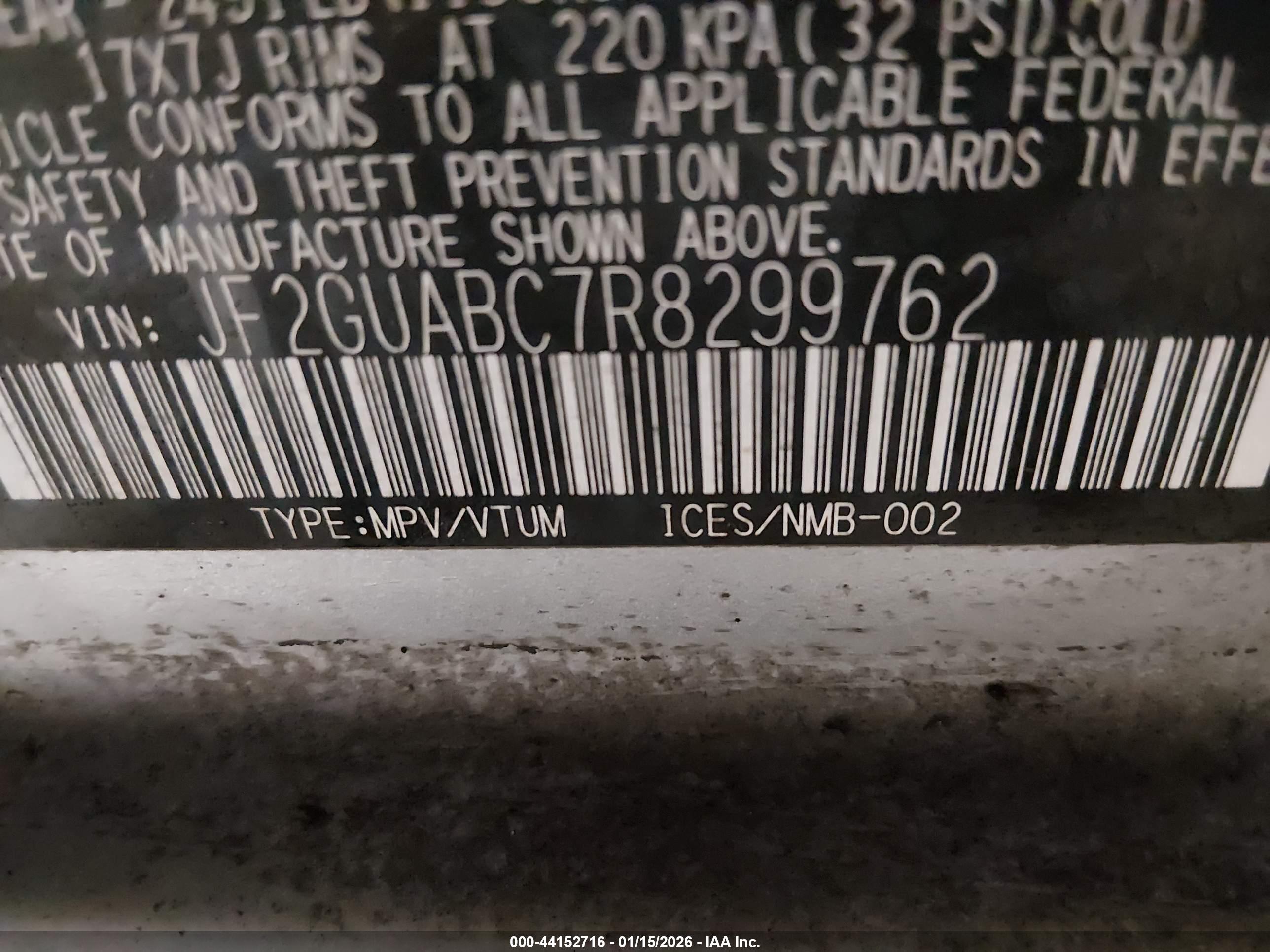 SUBARU CROSSTREK image 9