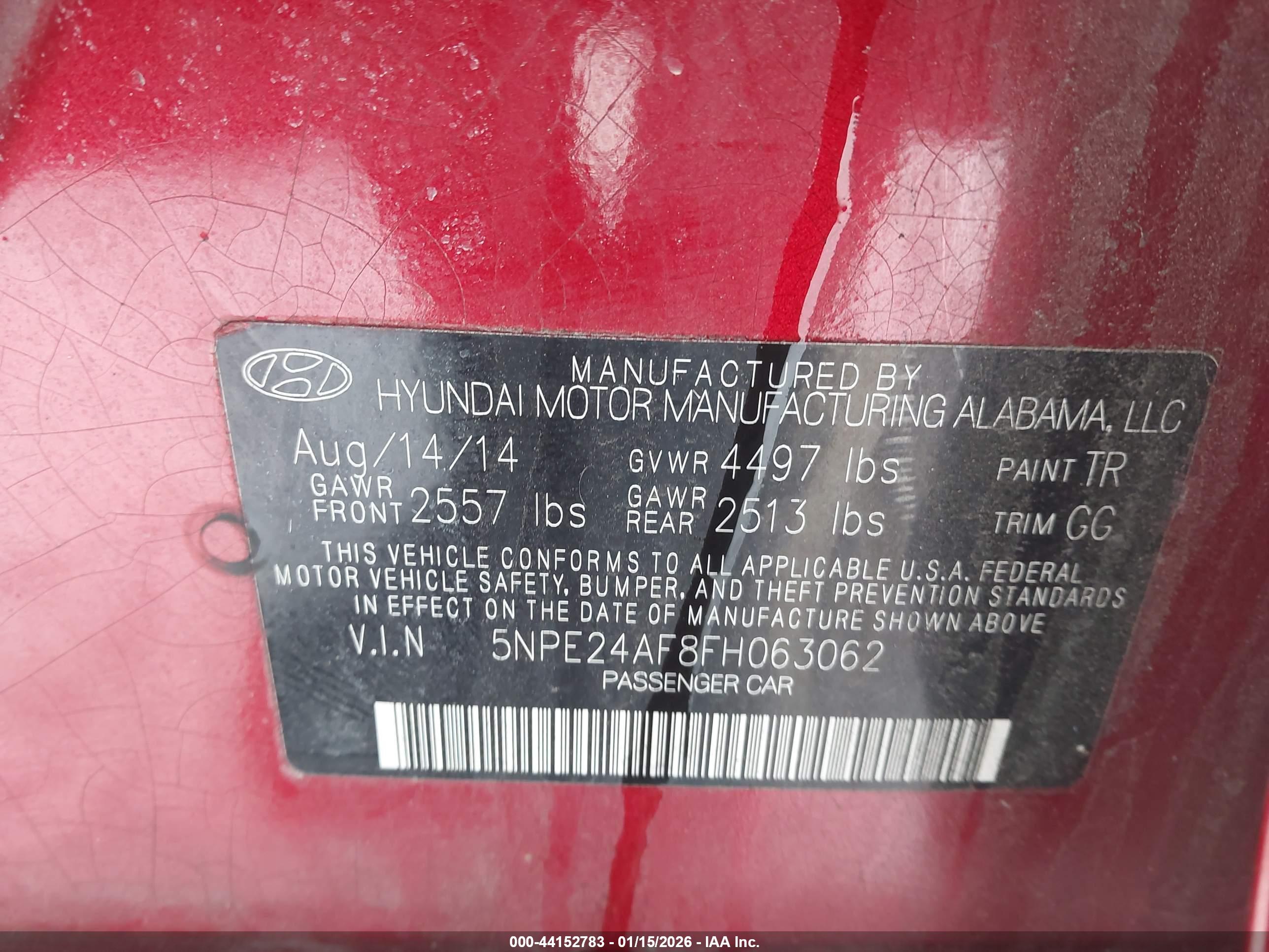 HYUNDAI SONATA image 9