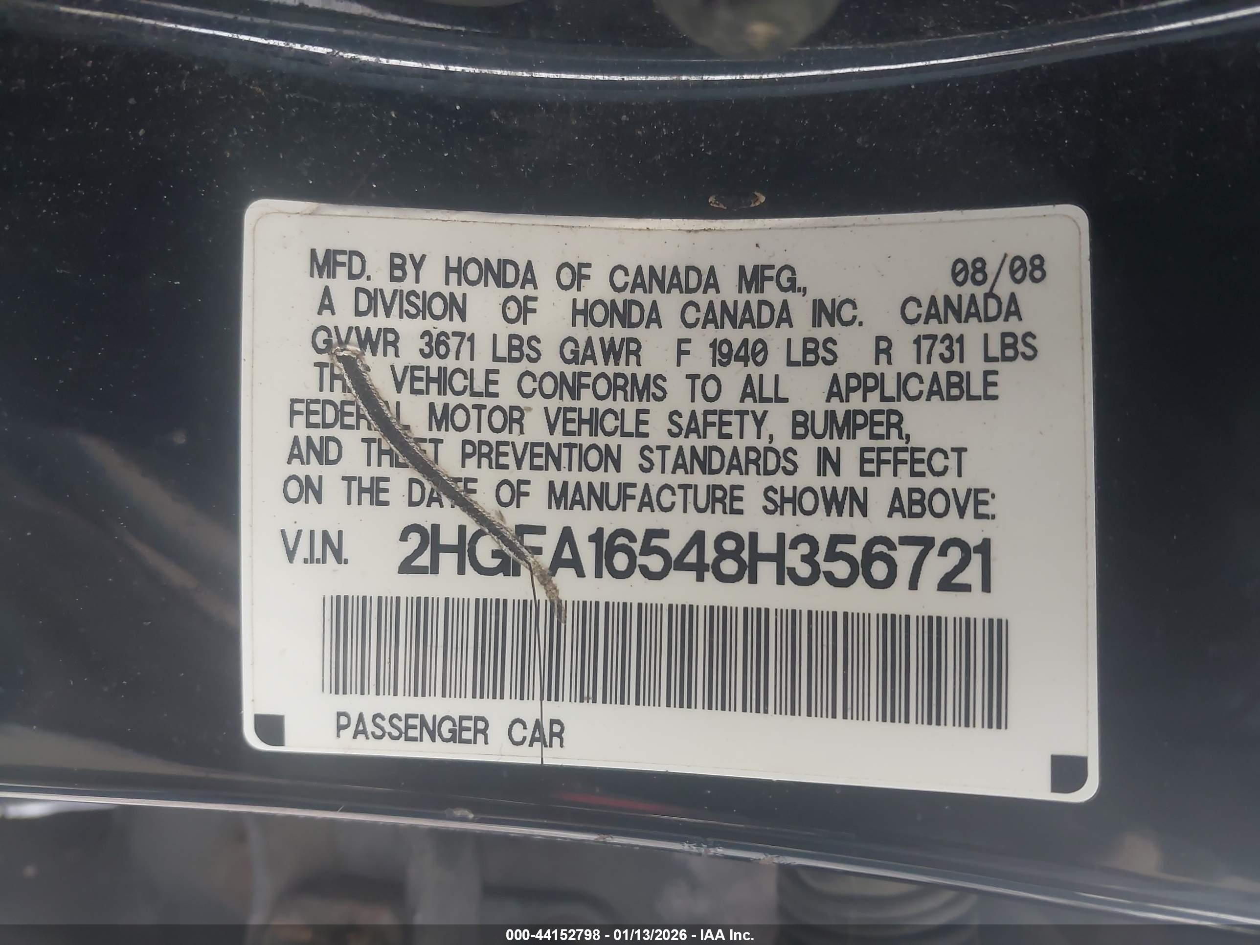 HONDA CIVIC image 9