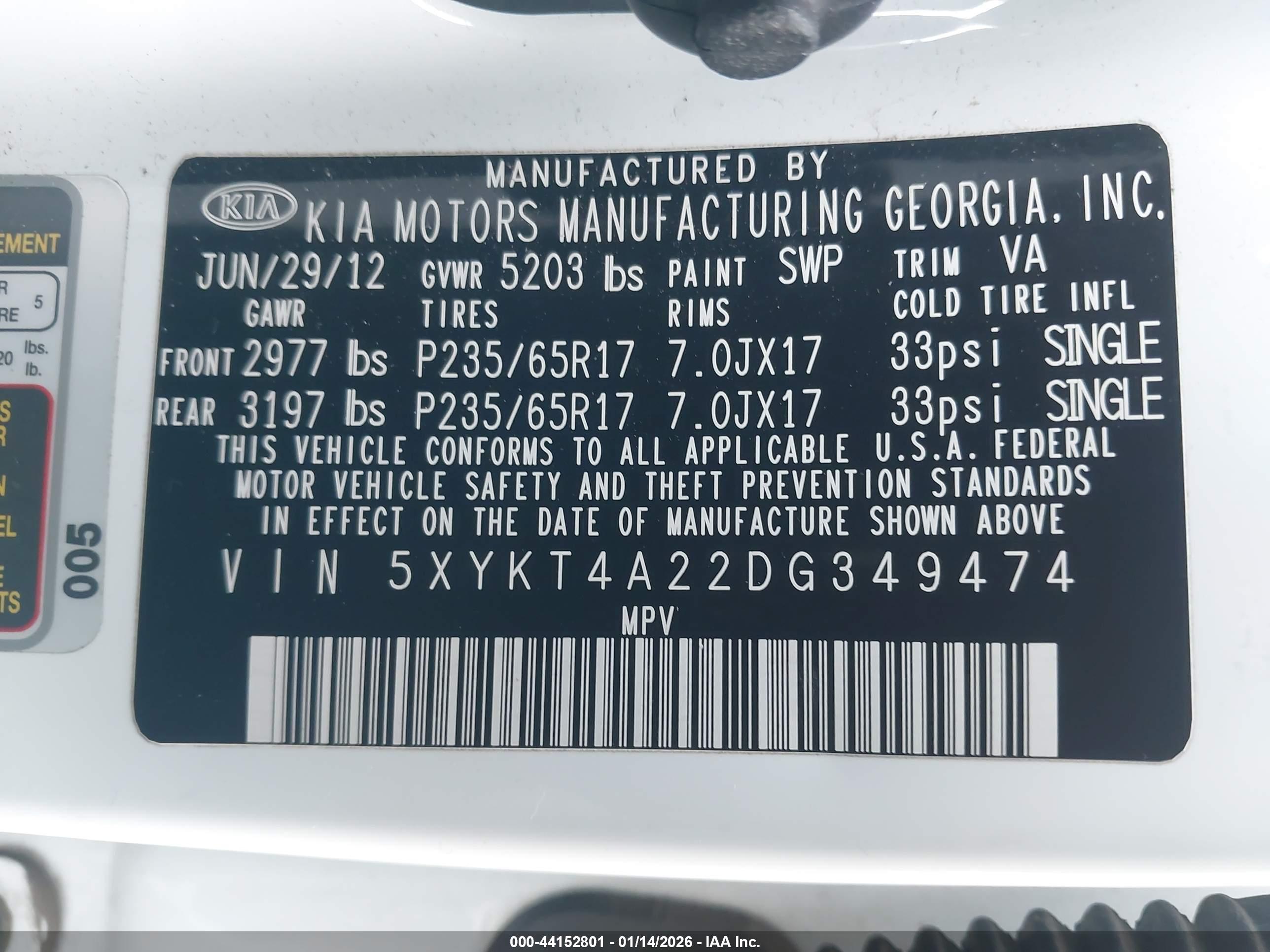 KIA SORENTO image 9
