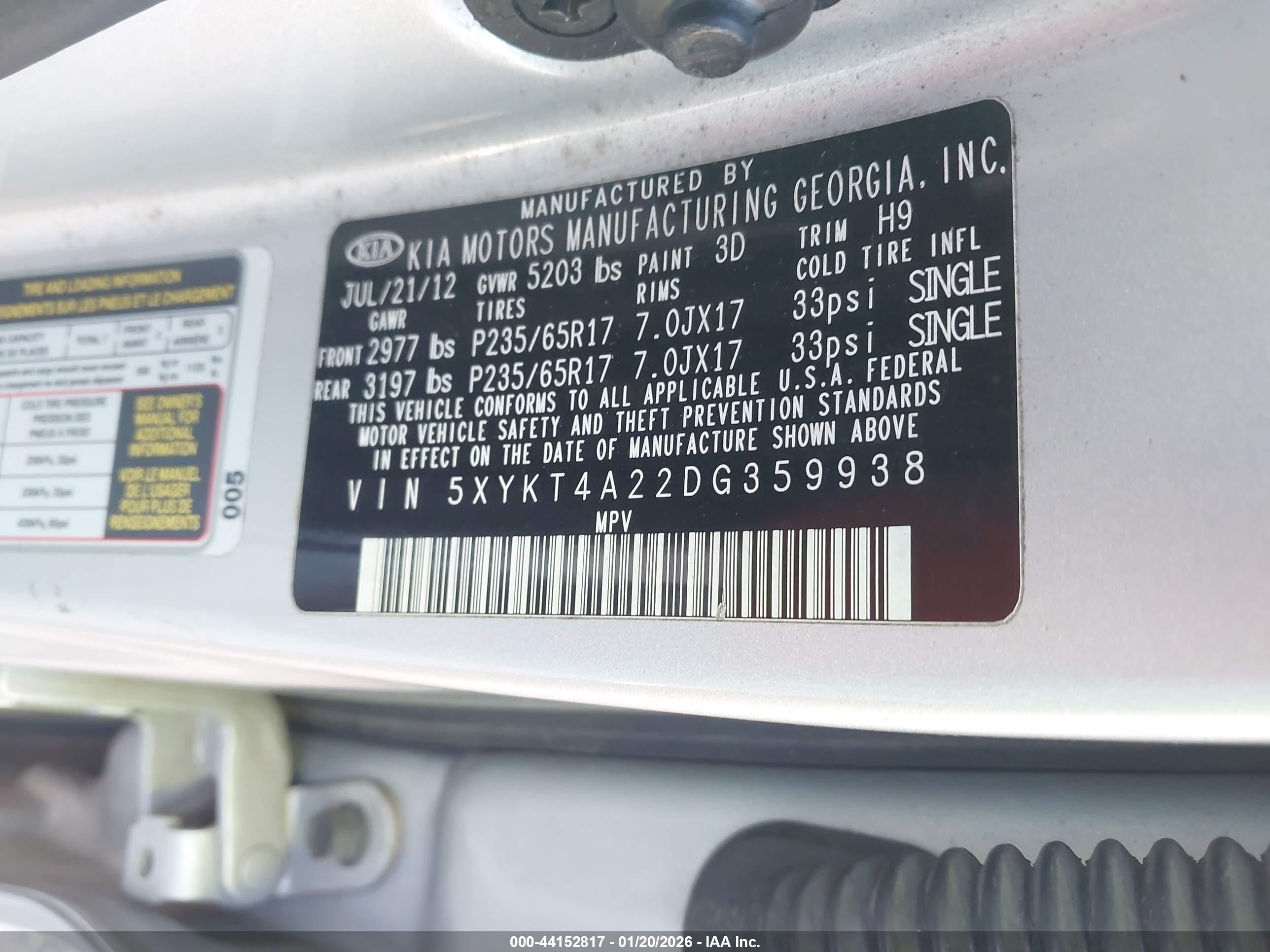 KIA SORENTO image 9