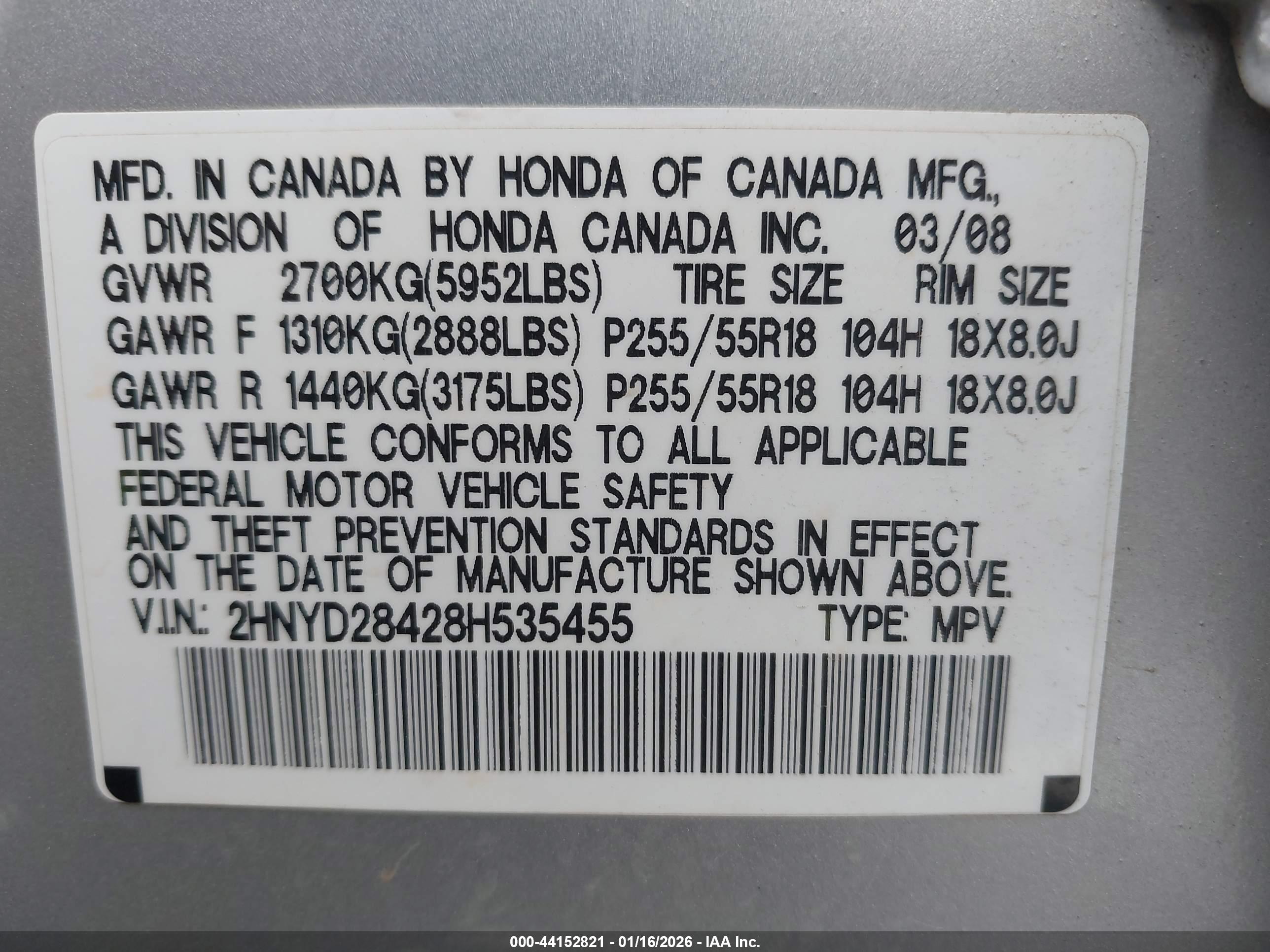 ACURA MDX image 9