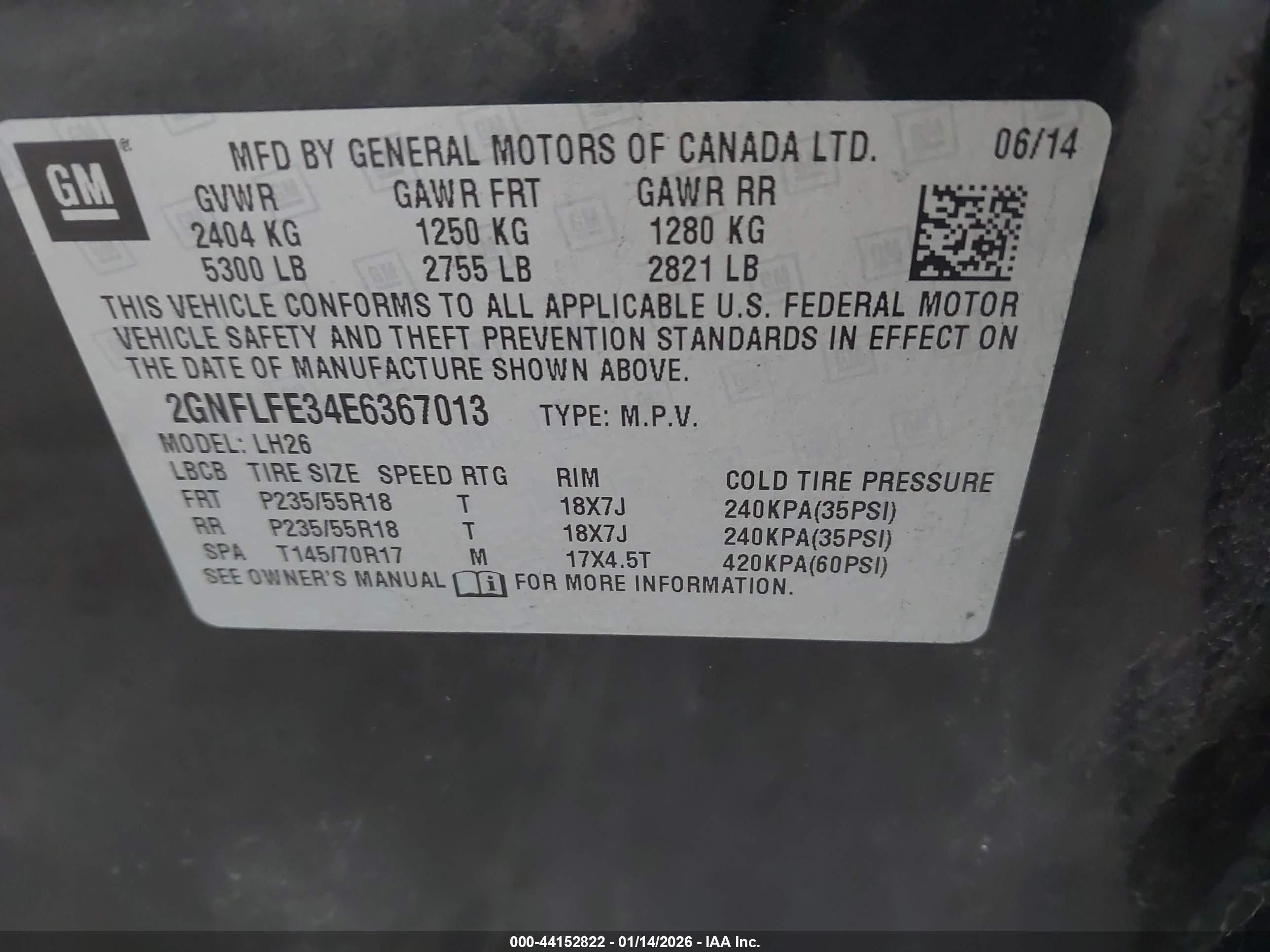 CHEVROLET EQUINOX image 9