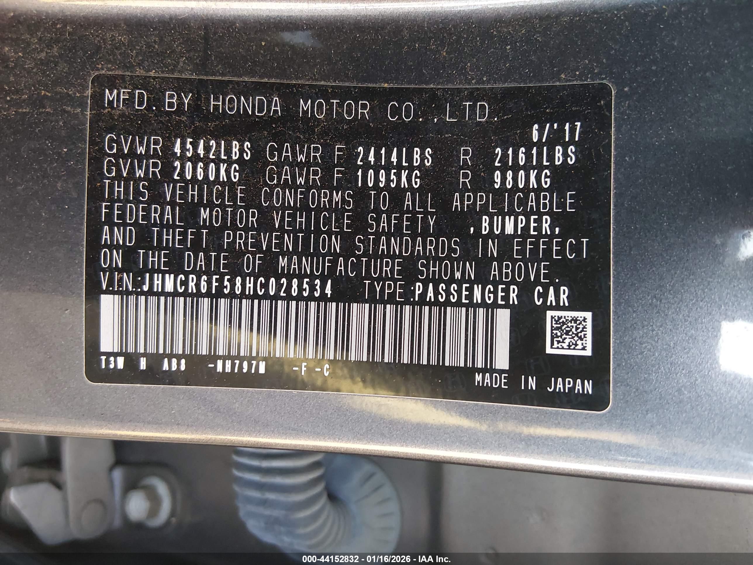 HONDA ACCORD image 9