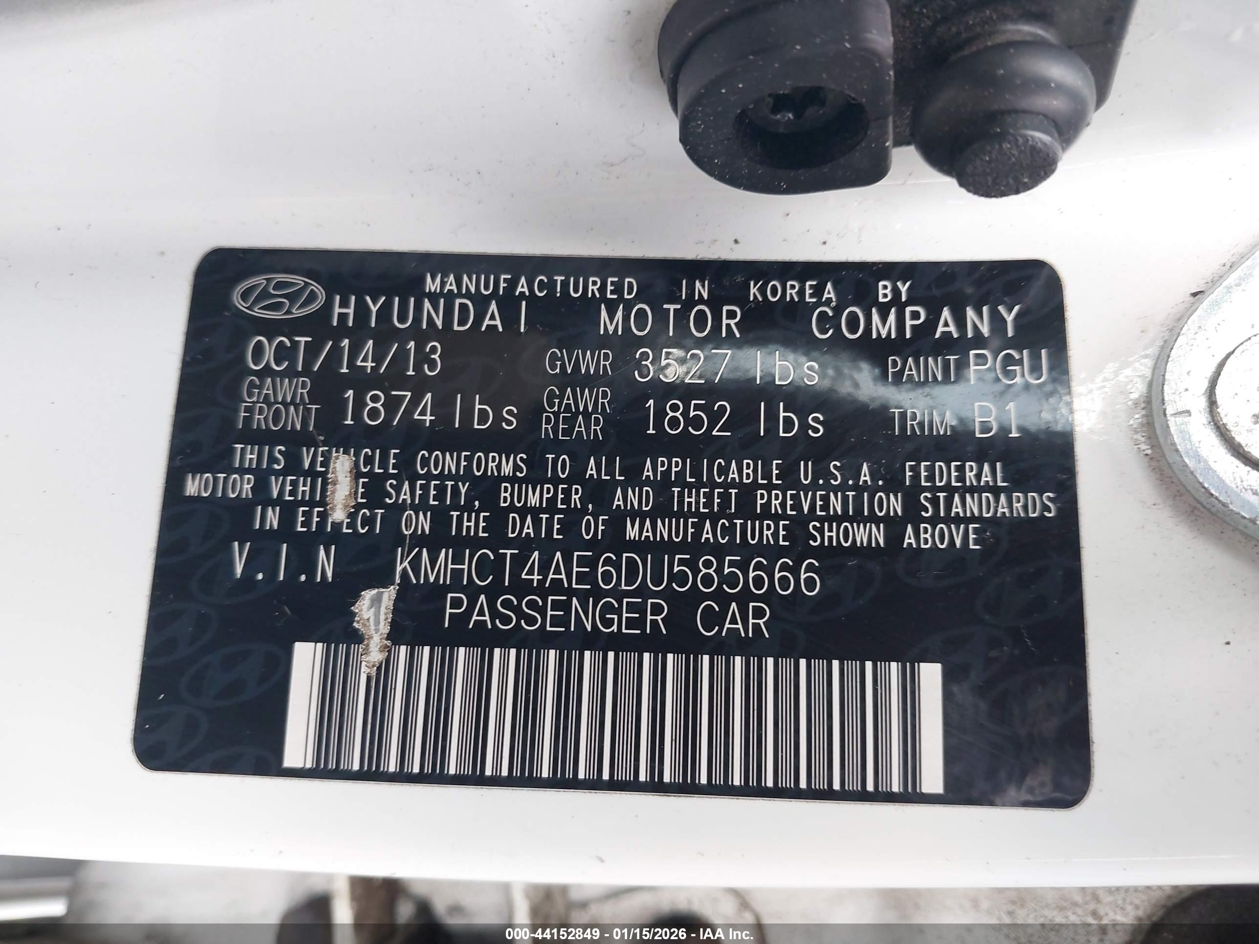 HYUNDAI ACCENT image 9