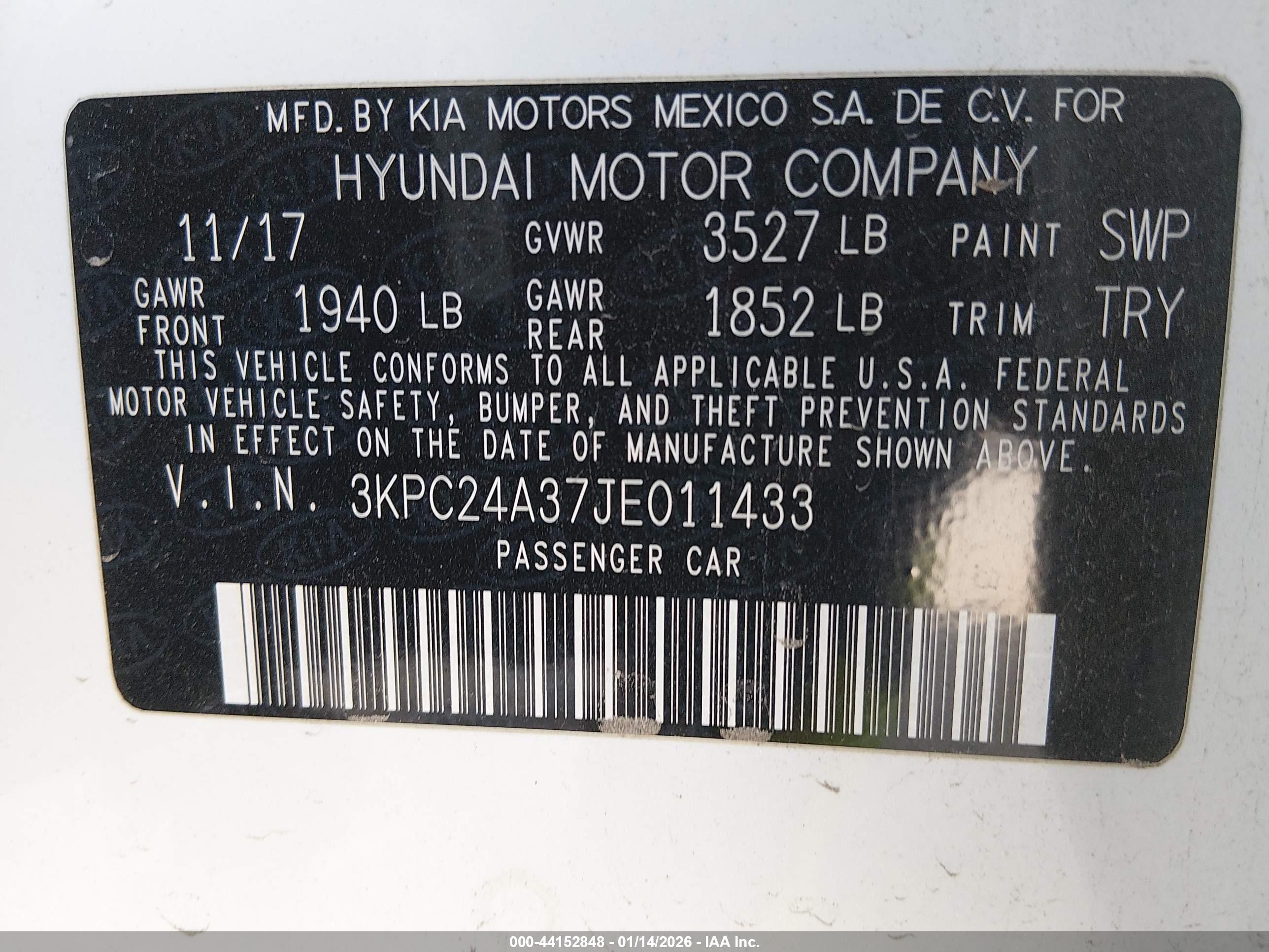 HYUNDAI ACCENT image 9