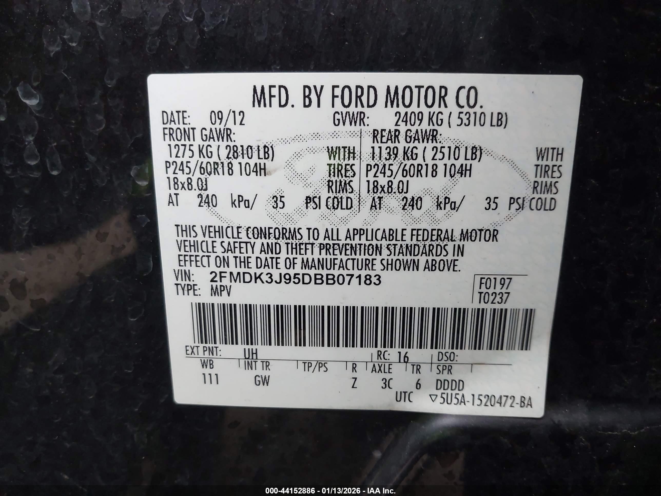 FORD EDGE image 9