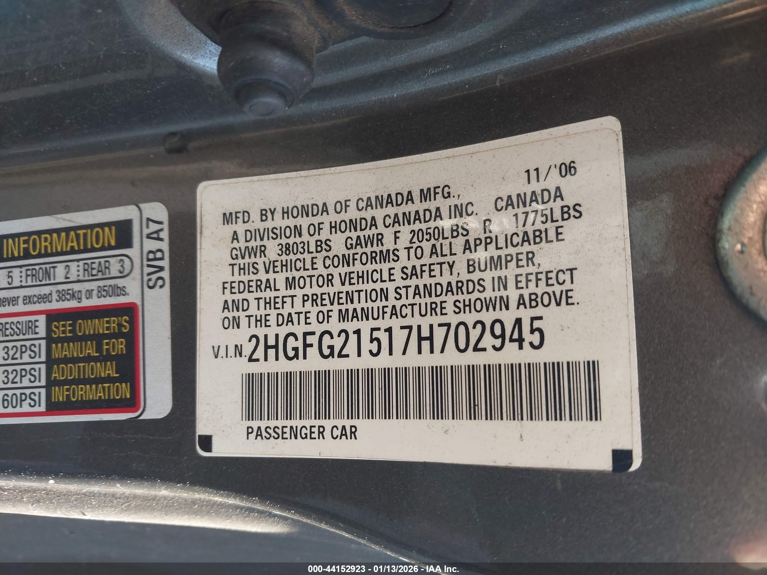 HONDA CIVIC image 9