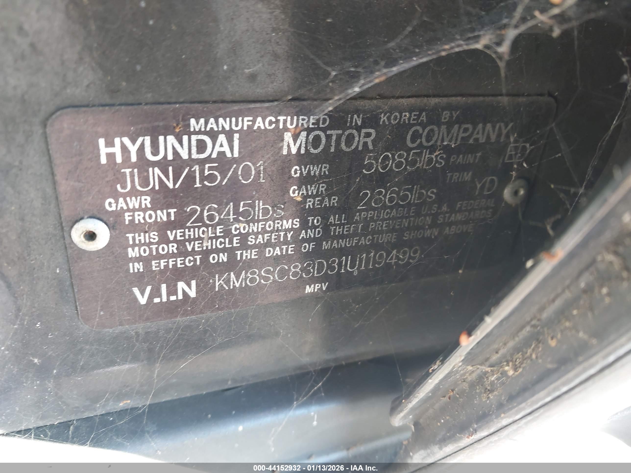HYUNDAI SANTA image 9
