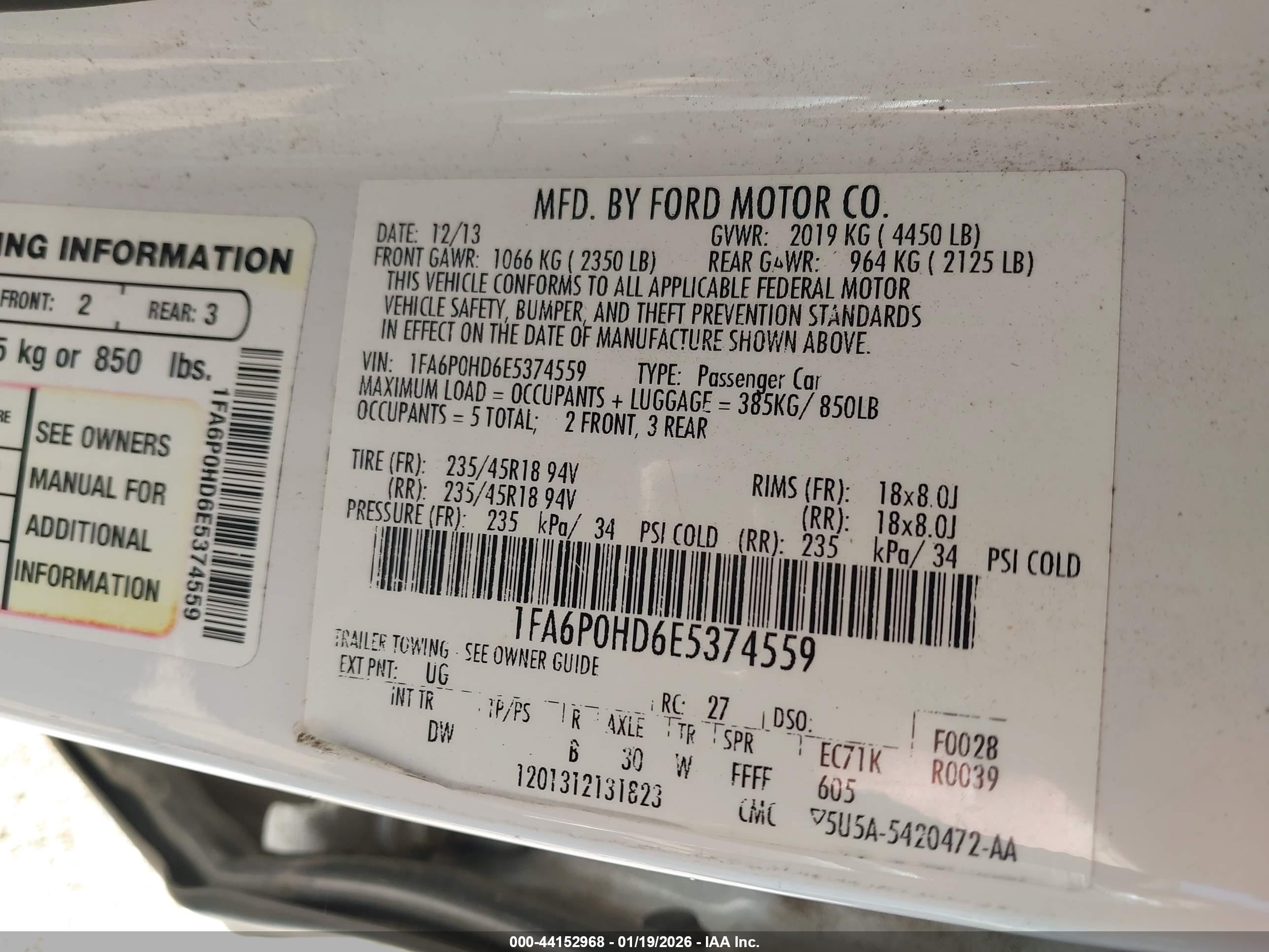 FORD FUSION image 9