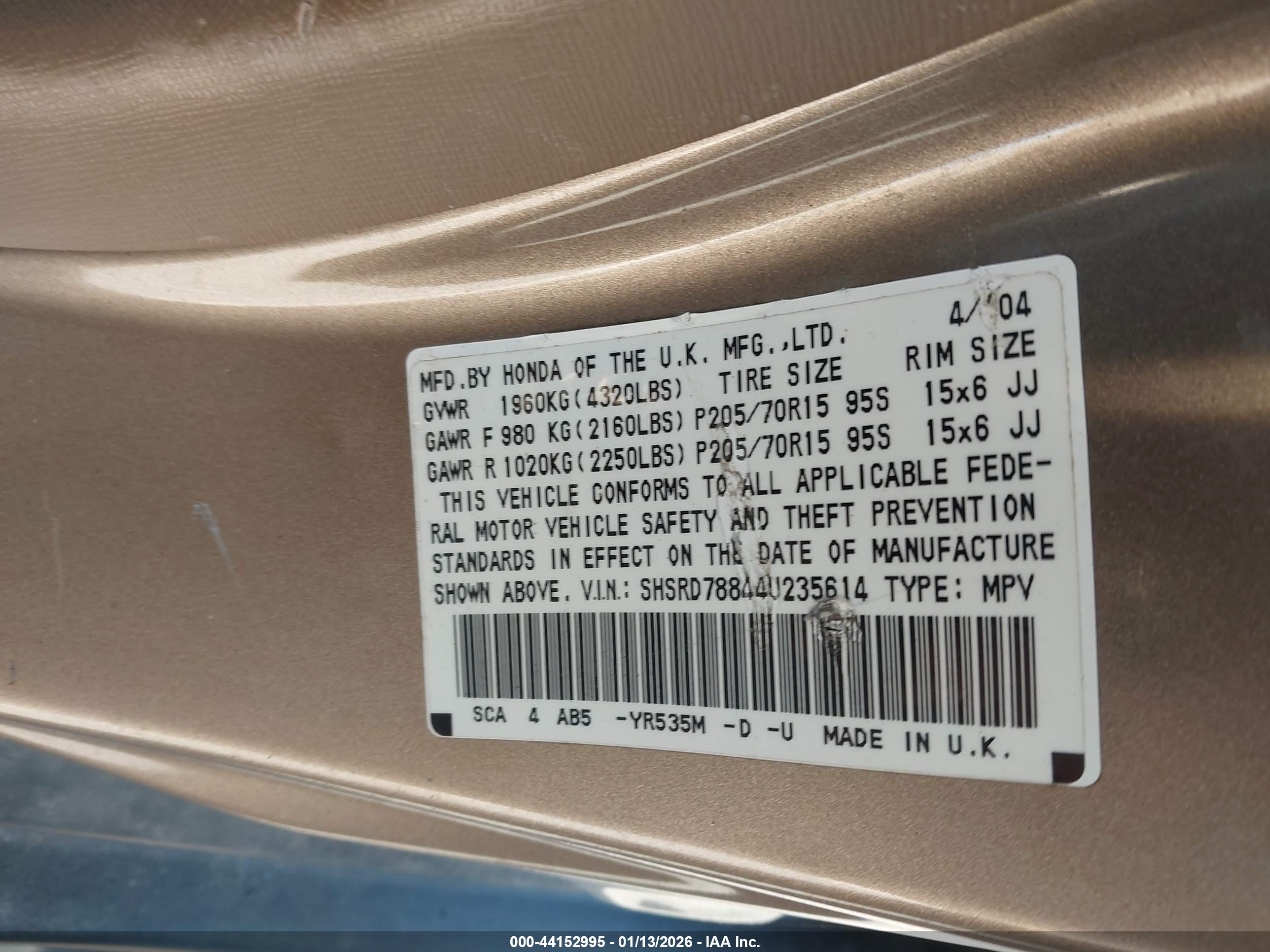 HONDA CR-V image 9