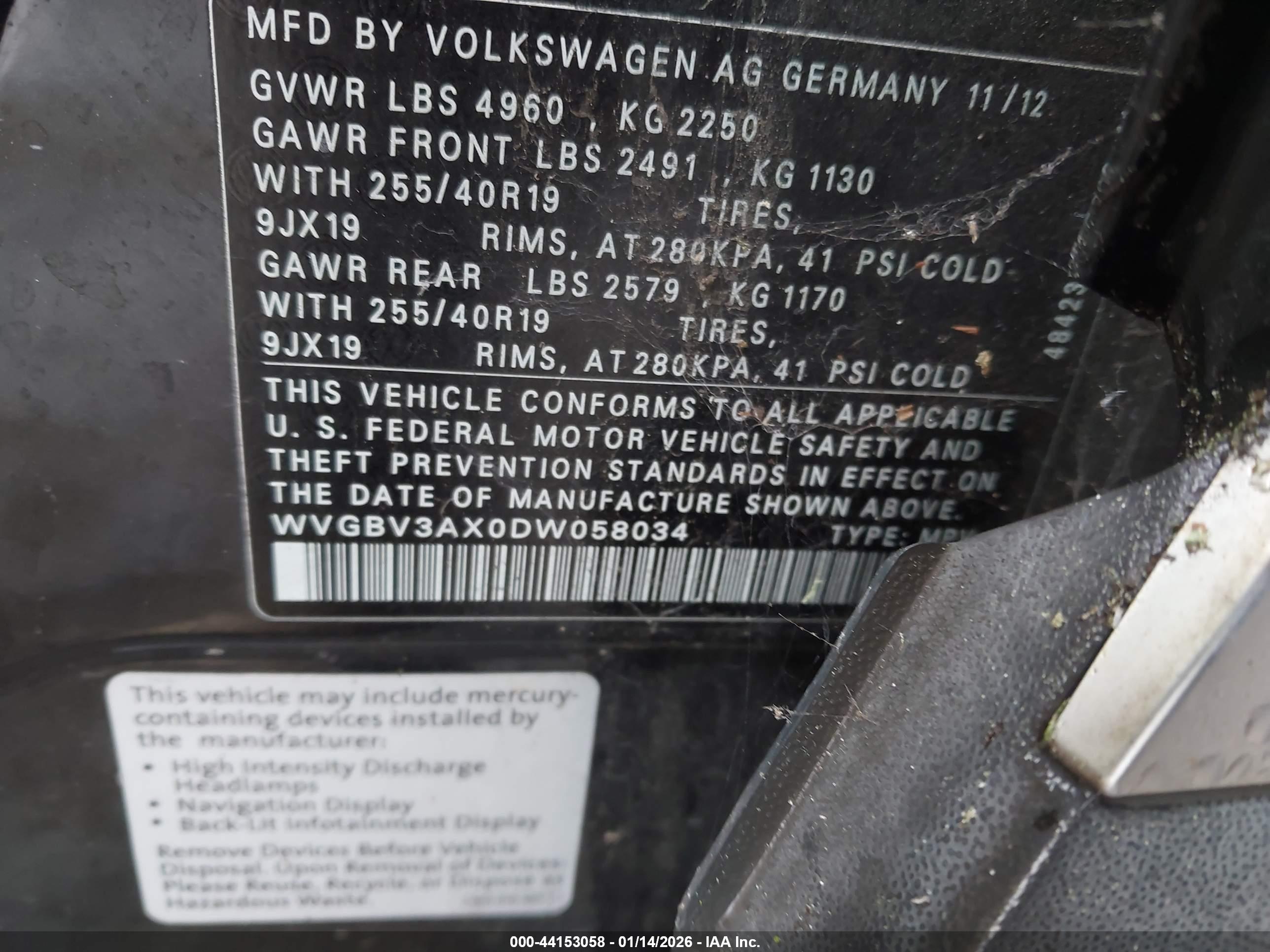 VOLKSWAGEN TIGUAN image 9