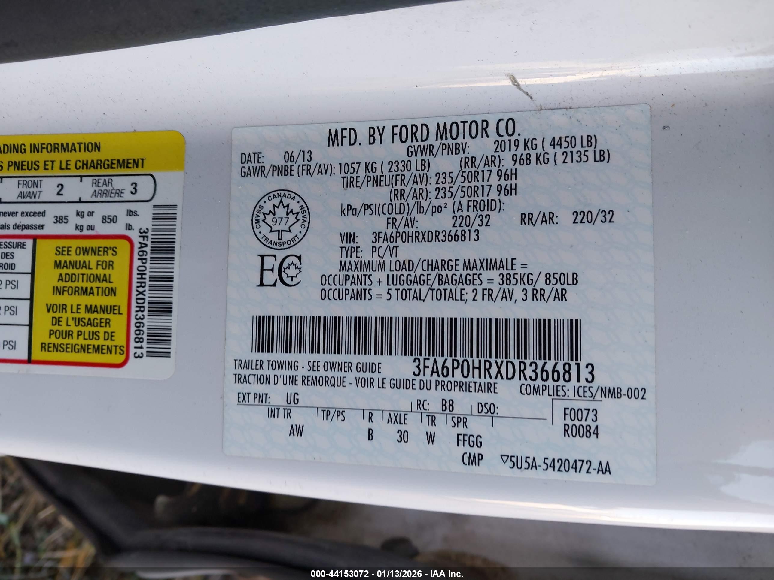 FORD FUSION image 9