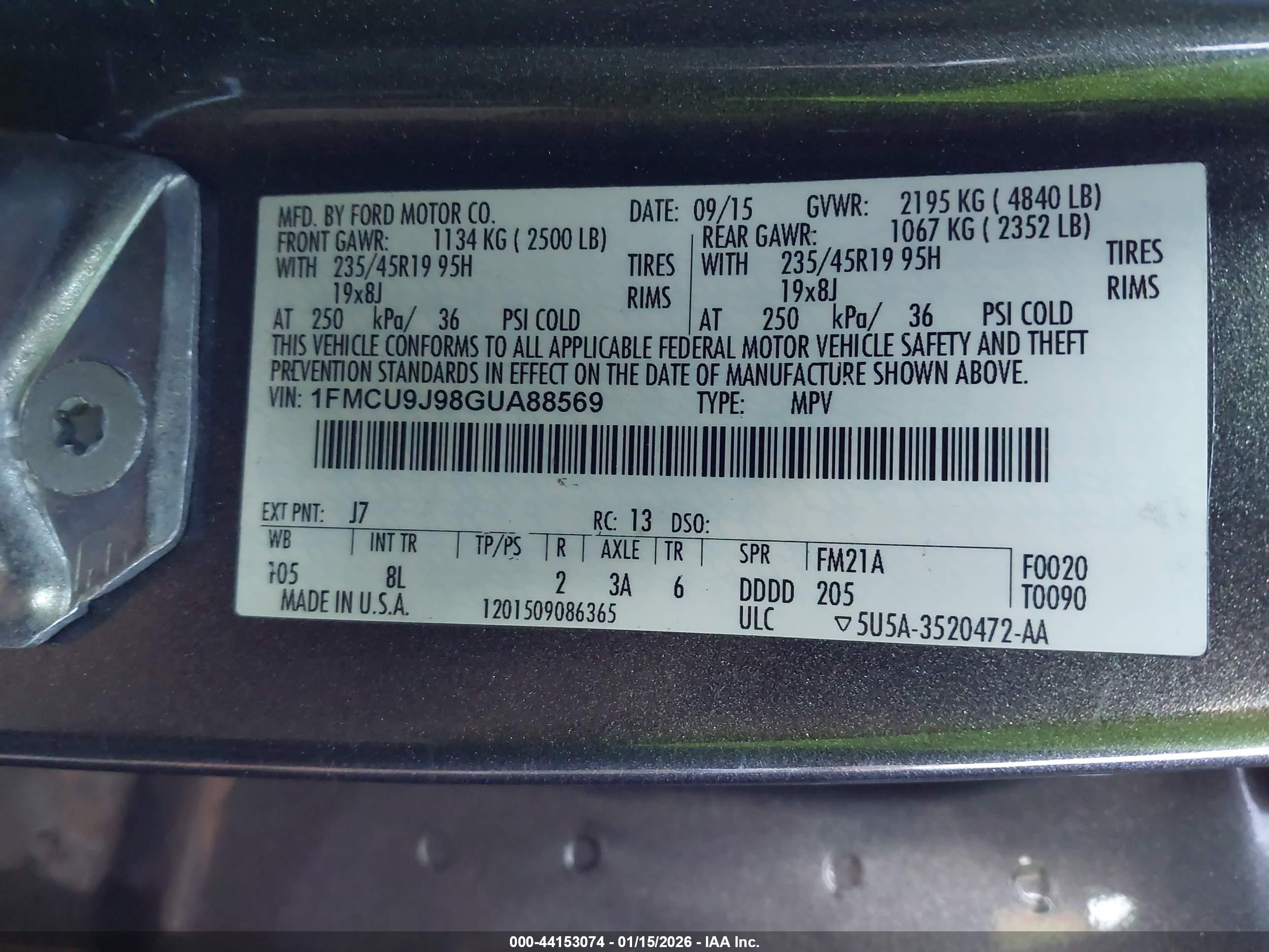 FORD ESCAPE image 9
