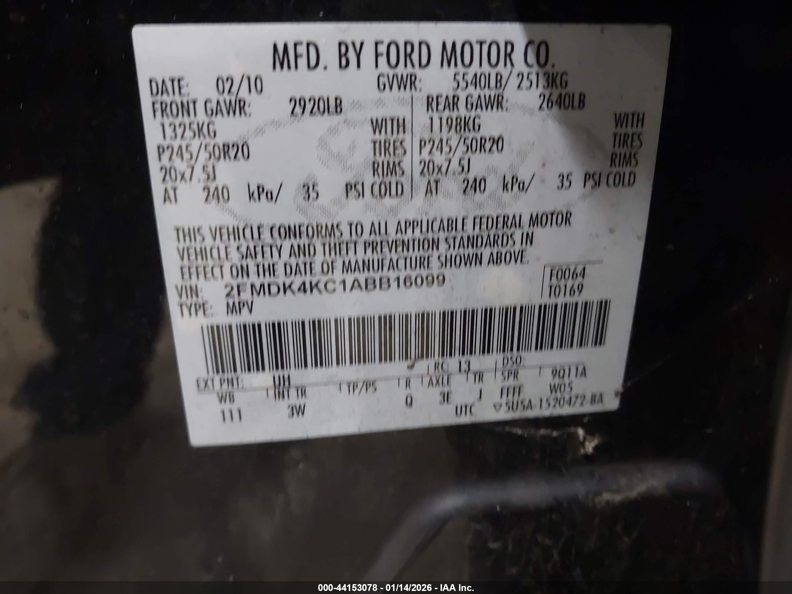 FORD EDGE image 9